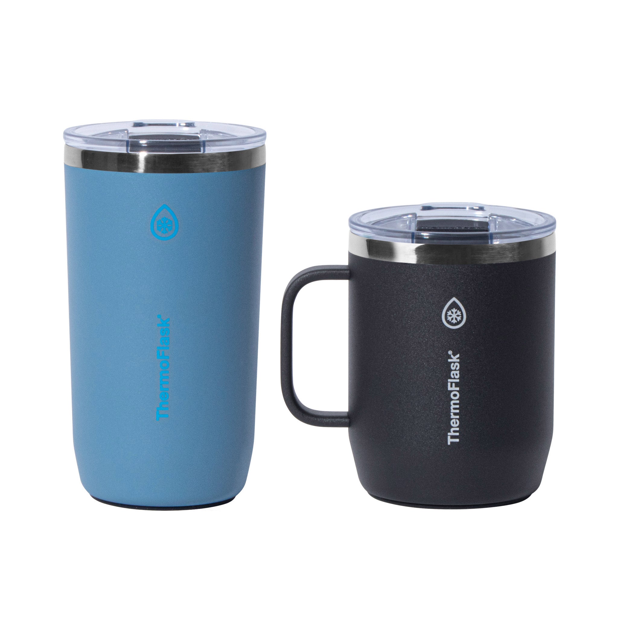 ThermoFlask Thermal Coffee Mugs 2-Pack - Image 1