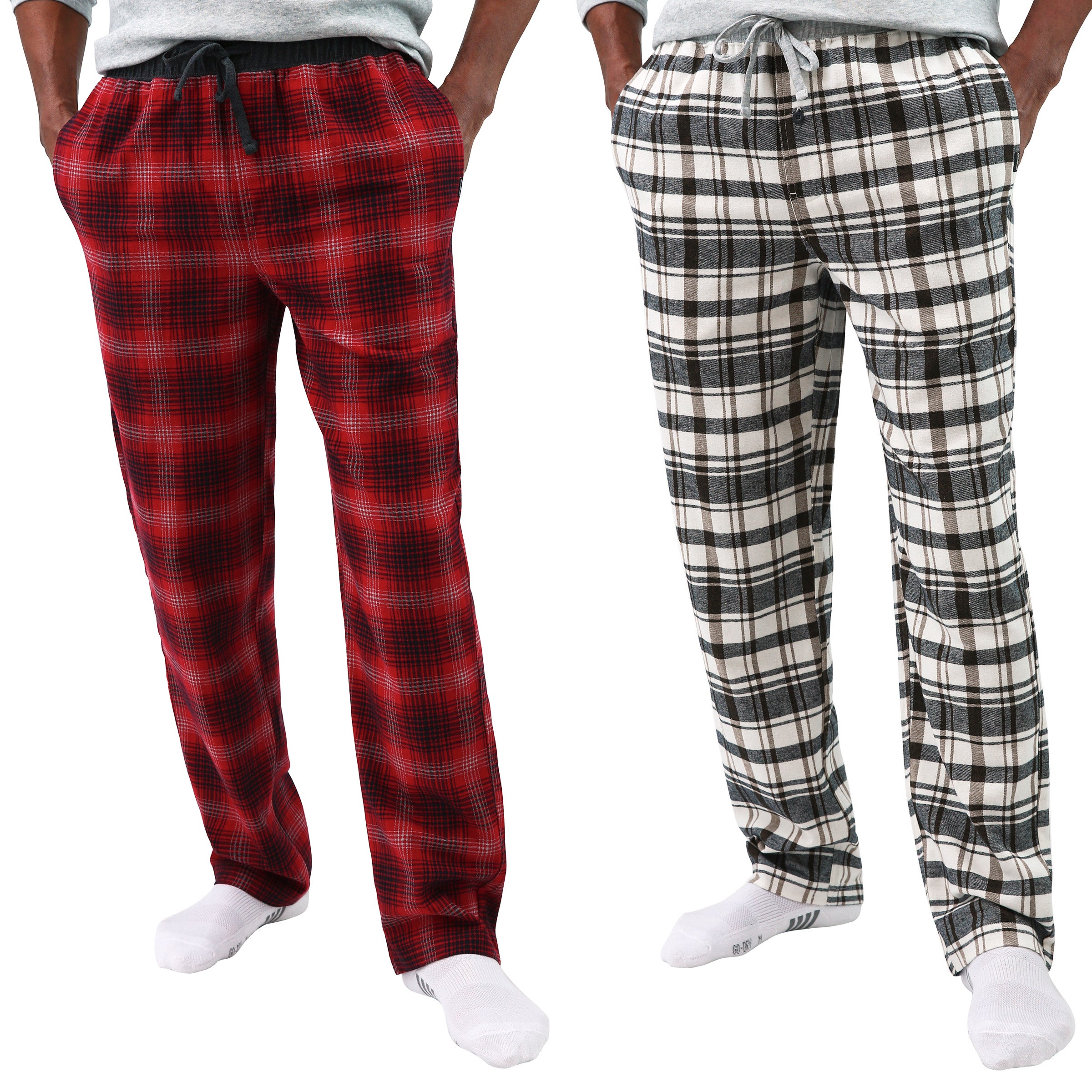 EDDIE BAUER MEN'S FLANNEL LOUNGE PANT 2PK - Image 1