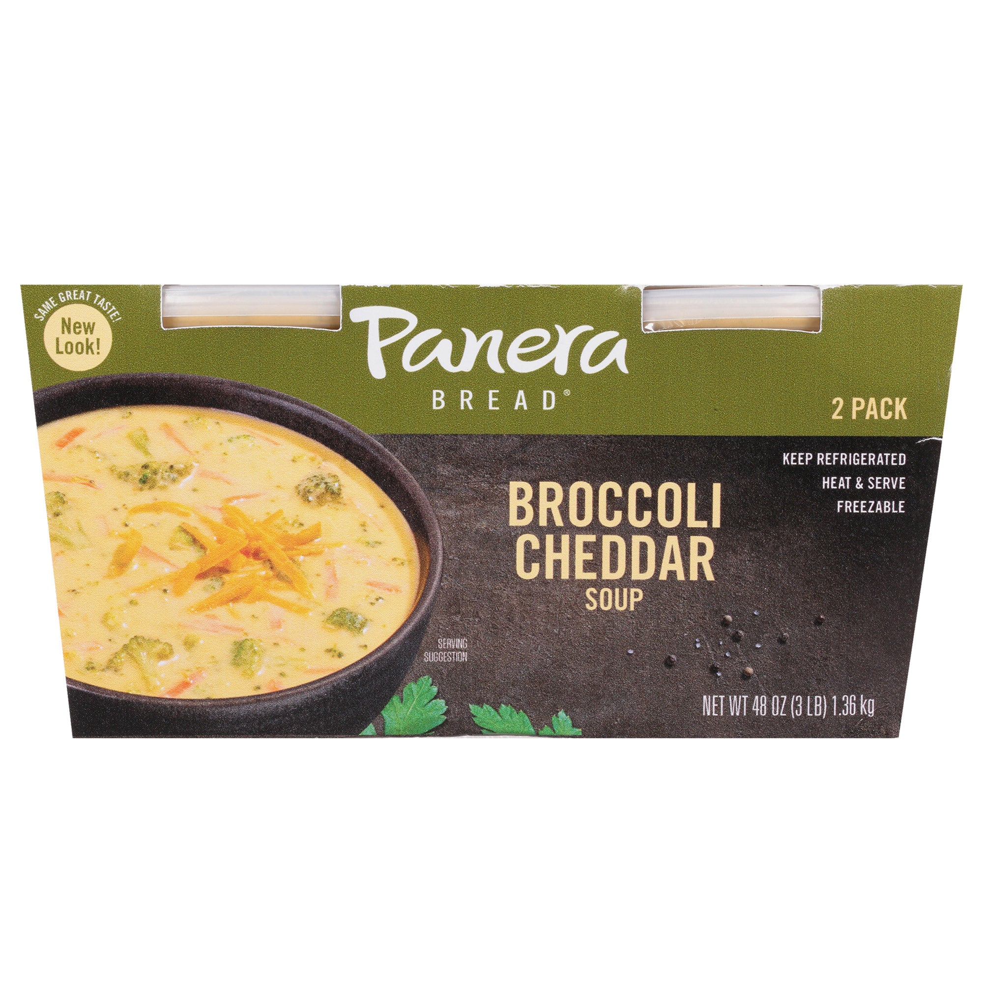 PANERA BROCCOLI CHEDDAR SOUP 2/24 OZ (3 LBS)
