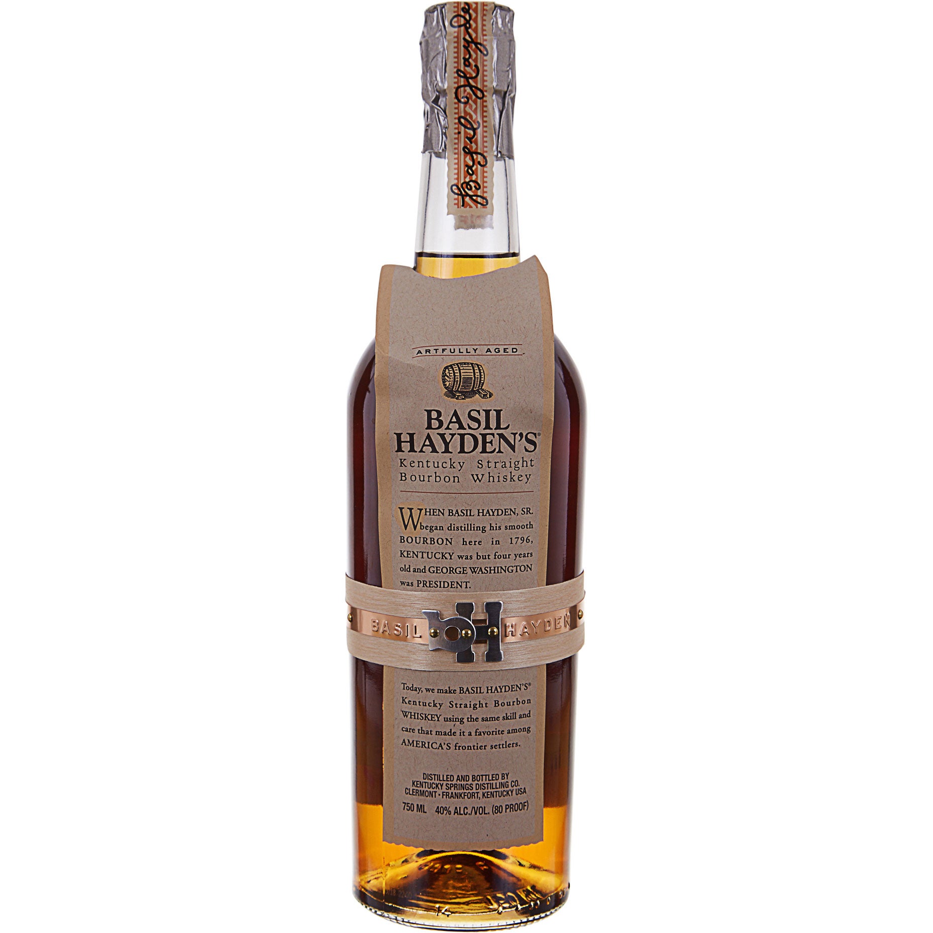BASIL HAYDEN'S BOURBON WHISKEY KENTUCKY 750 ML