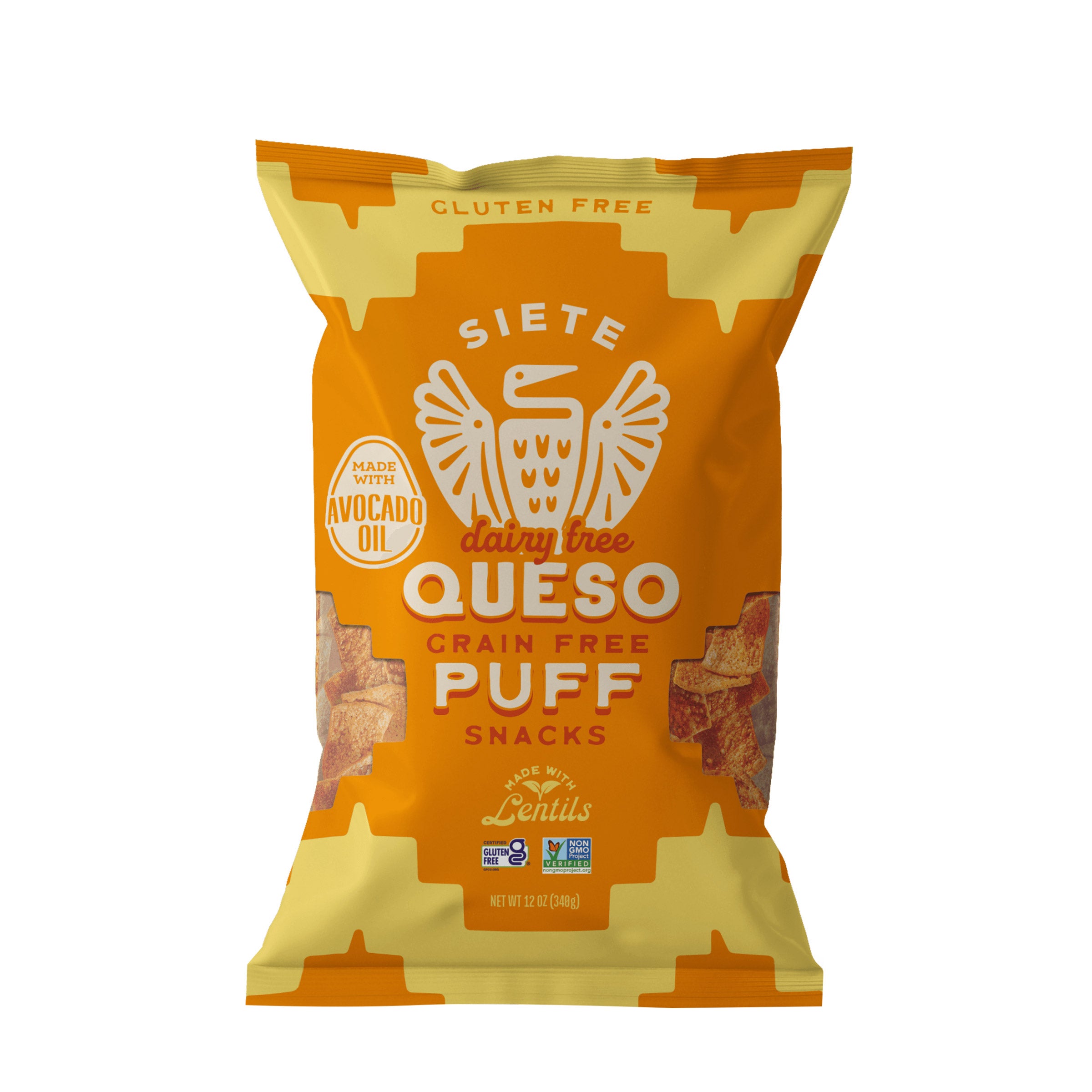 SIETE QUESO PUFFS 12 OZ