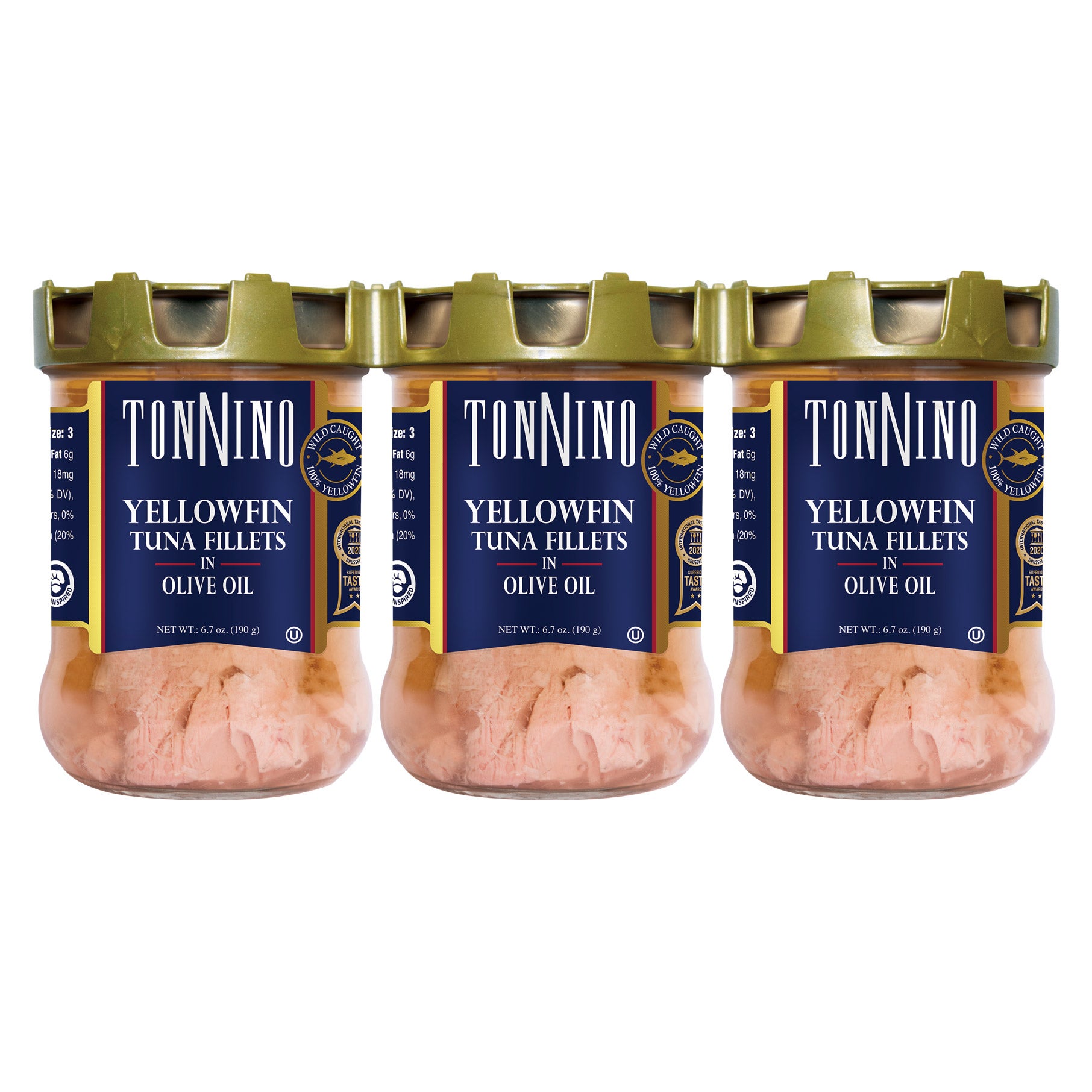 TONNINO YELLOWFIN TUNA 3/6.7 OZ - Image 1