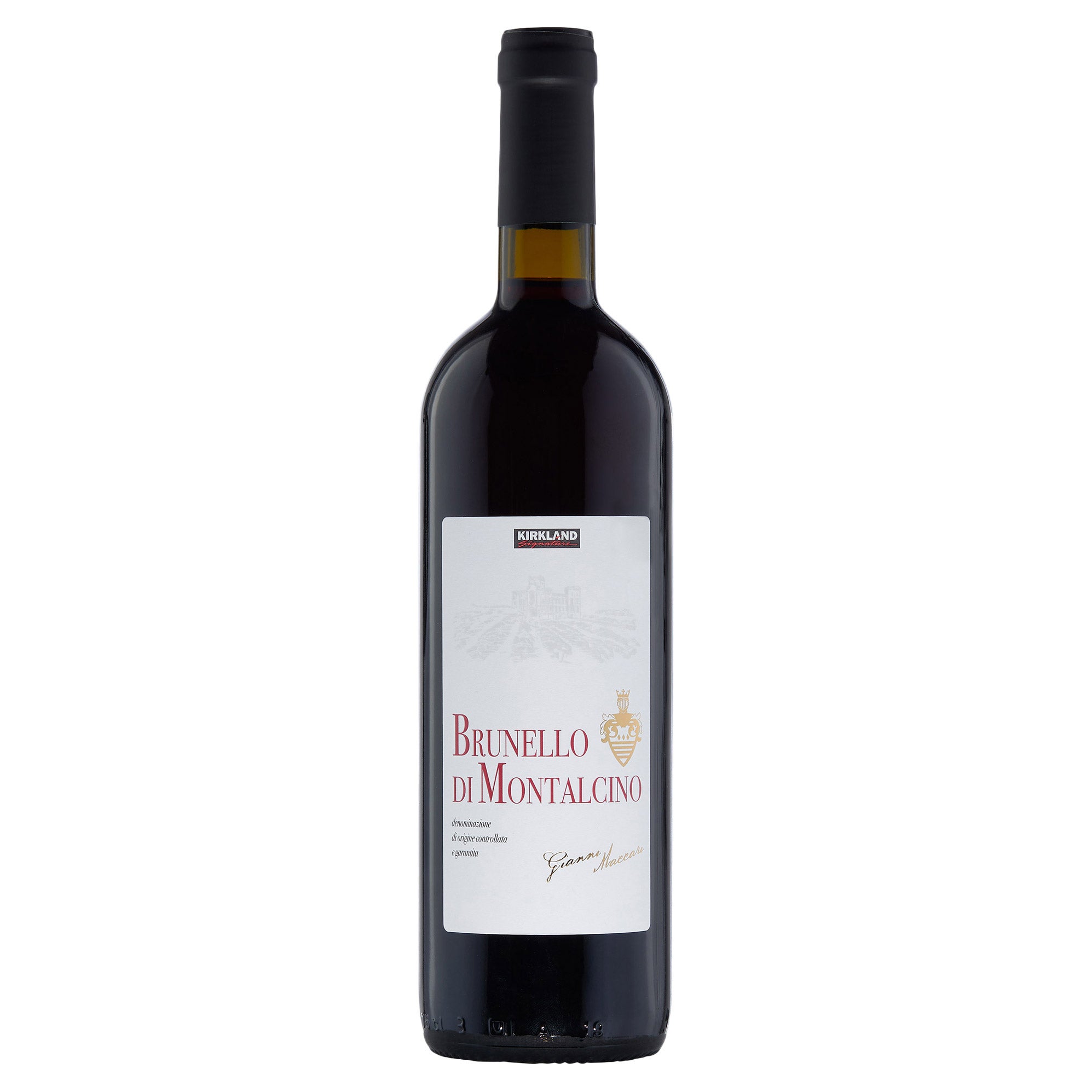 KIRKLAND SIGNATURE BRUNELLO DI MONTALCINO ITALY 750ML