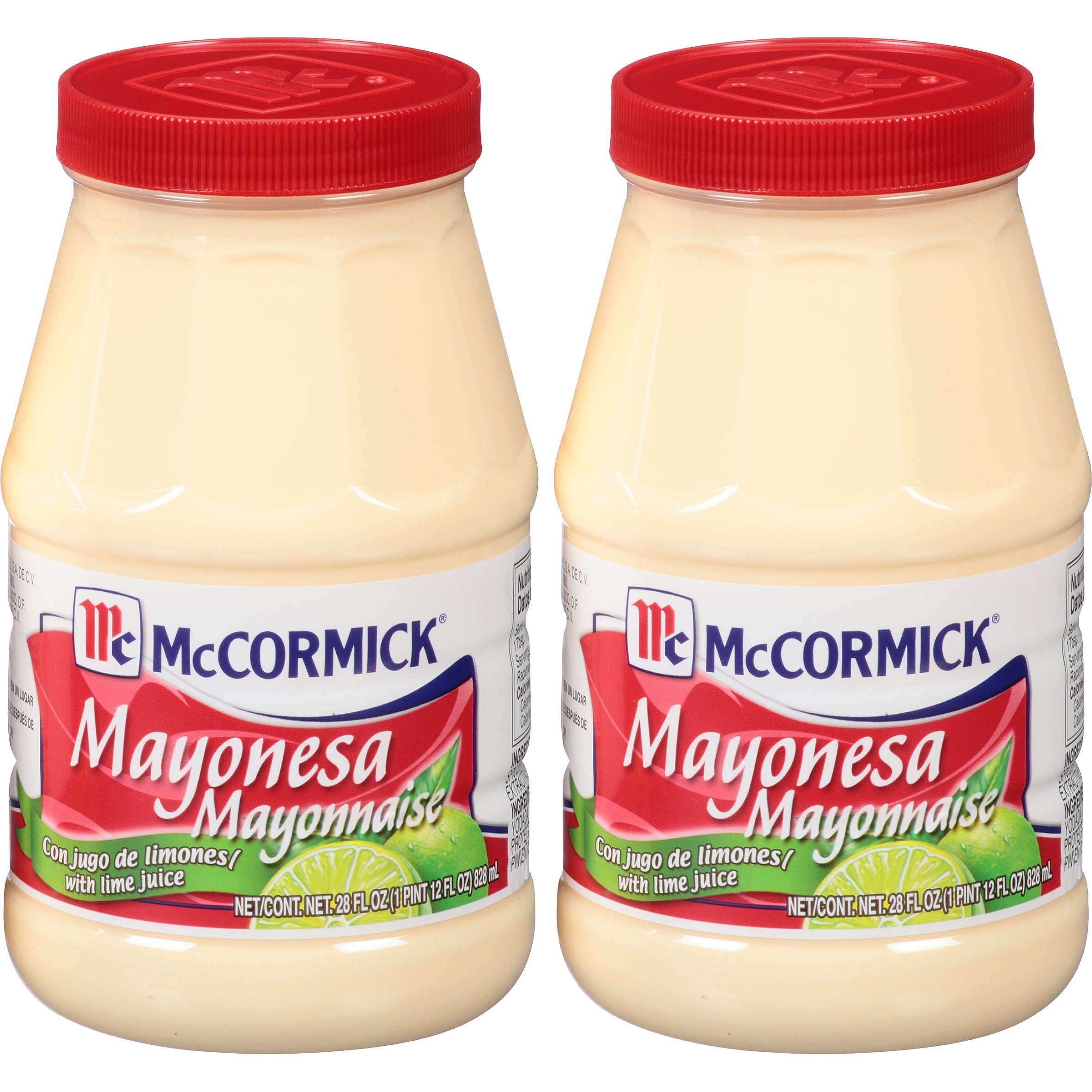 MCCORMICK MAYONESA WITH LIME 2/28 OZ