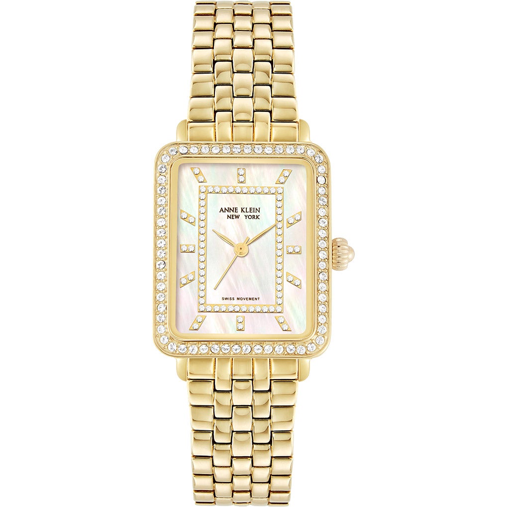 ANNE KLEIN MOTHER-OF-PEARL LADIES QUARTZ WATCH - Image 1