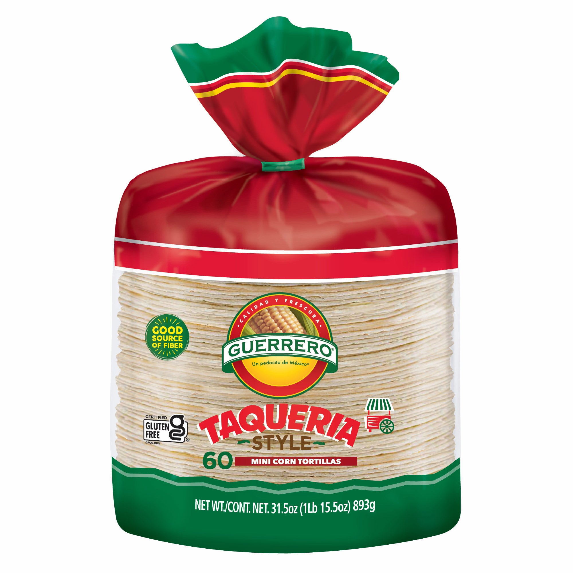 GUERRERO 4.5" CORN TORTILLAS 60 CT