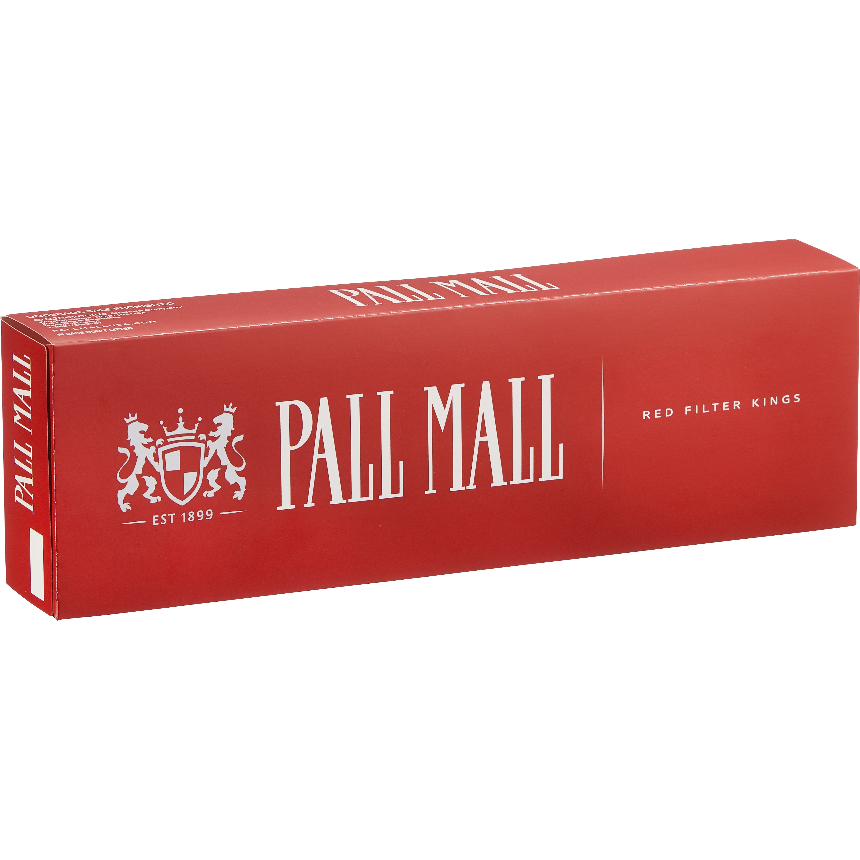PALL MALL RED FILTER KING BOX