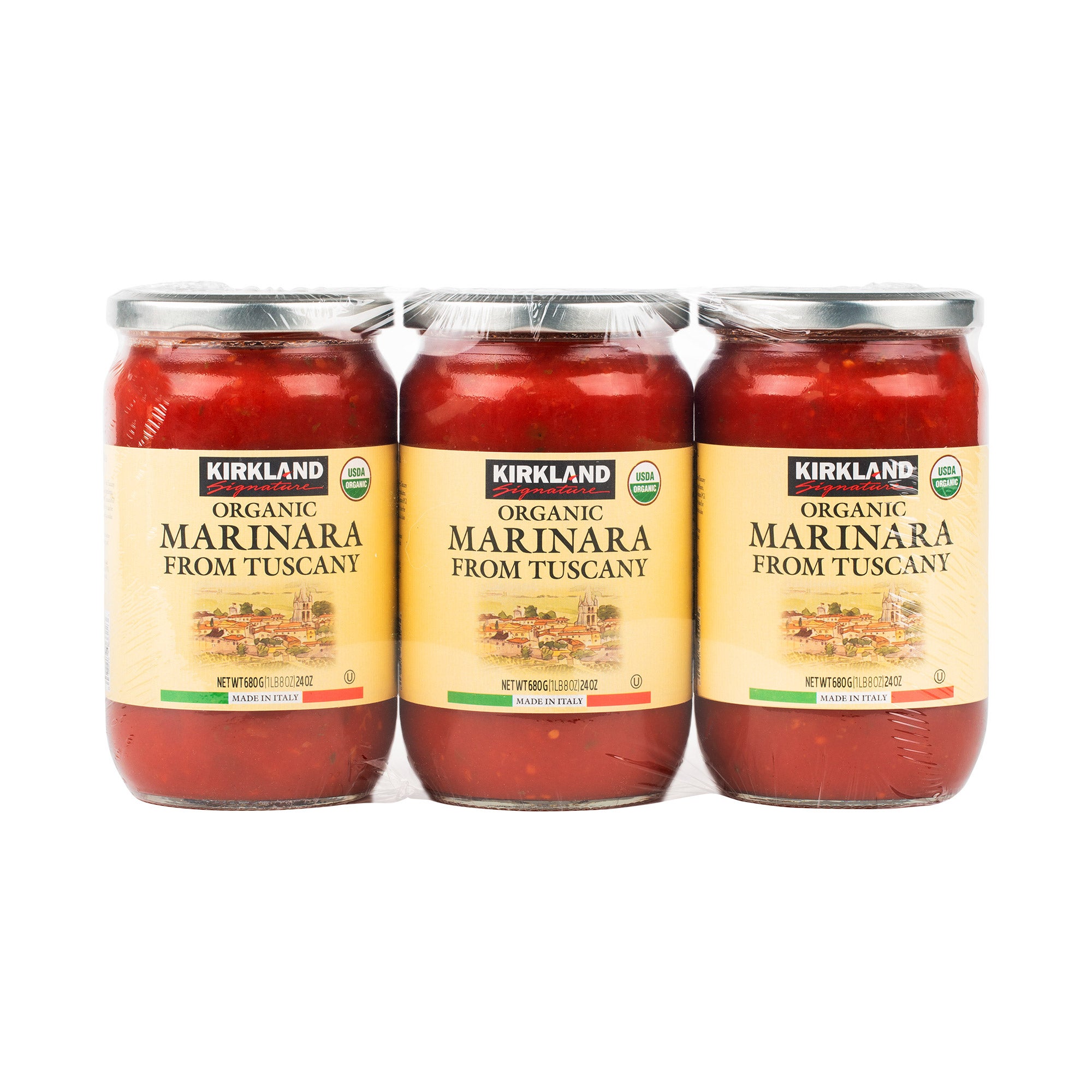 KIRKLAND SIGNATURE ORGANIC TUSCAN MARINARA 3/24 OZ