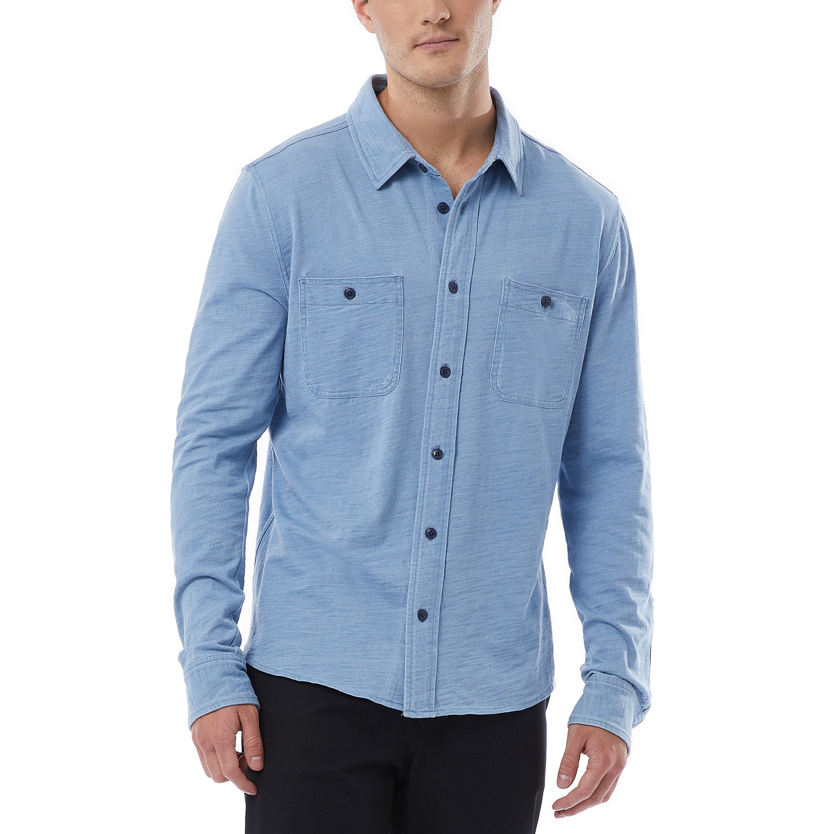 32 DEGREES MEN'S LONG SLEEVE BUTTON DOWN SHIRT - Image 1