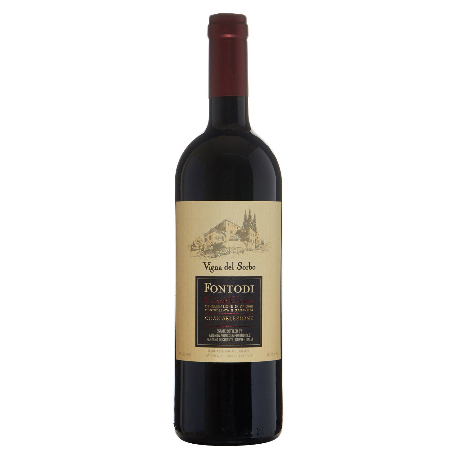 FONTODI VINA DEL SORBO CHIANTI GRAN SELEZIONE TUSCANY 750ML