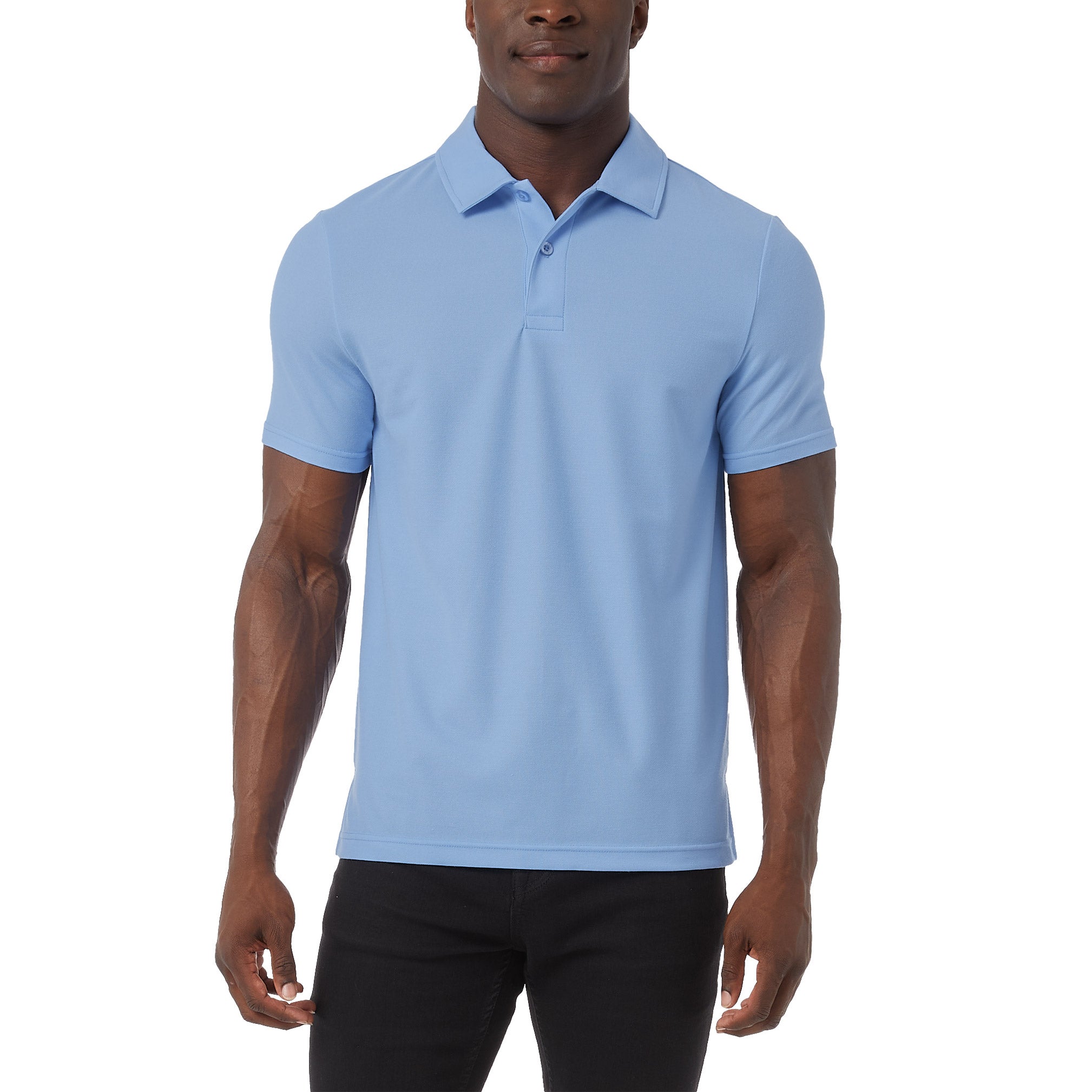 32 DEGREES MEN'S MICRO PIQUE POLO - Image 1