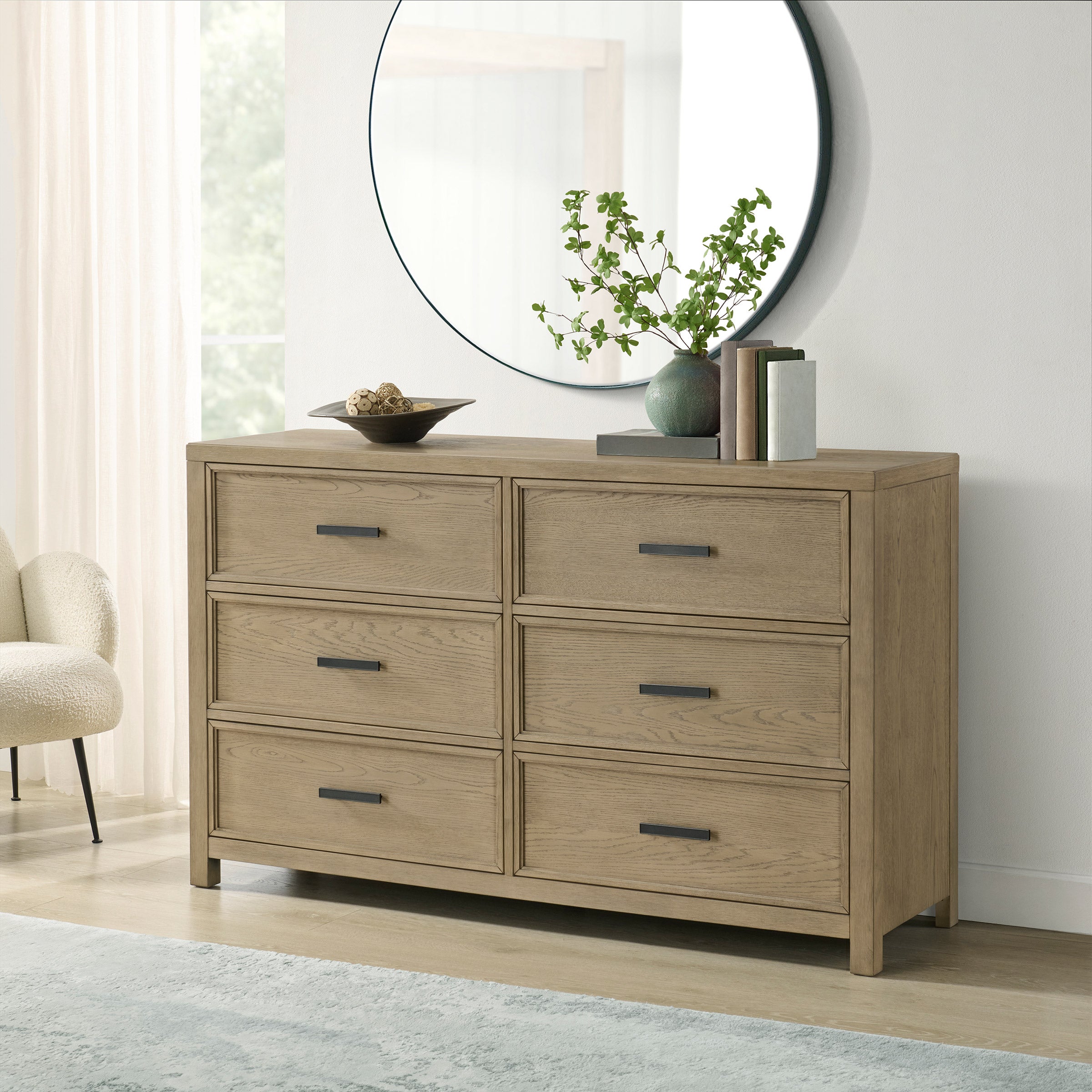 UNIVERSAL BROADMOORE OAKLYNN PANEL DRESSER - Image 1
