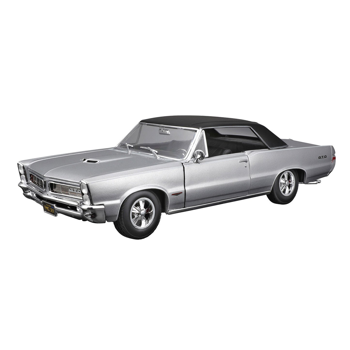 PONTIAC GTO 1:18 SE 1965 METALLIC SILVER - Image 1