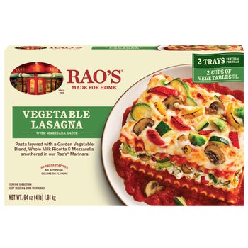 RAO'S VEGETABLE LASAGNA 2/32 OZ