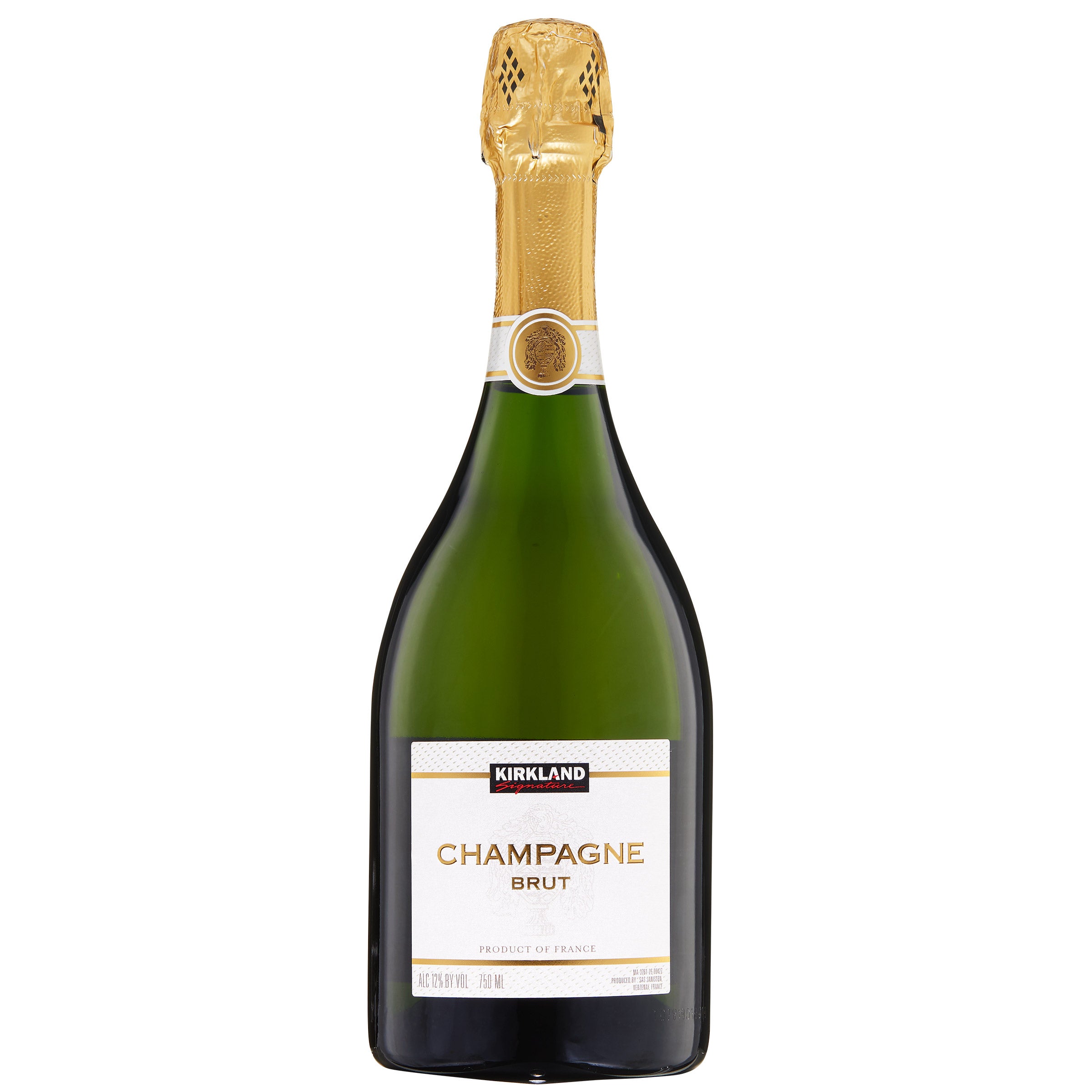 KIRKLAND SIGNATURE BRUT CHAMPAGNE FRANCE 750ML