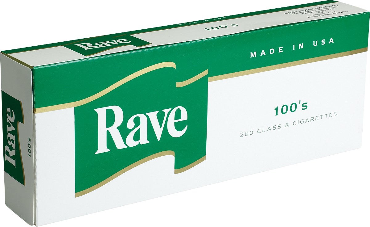 RAVE MENTHOL DARK GREEN 100 BOX
