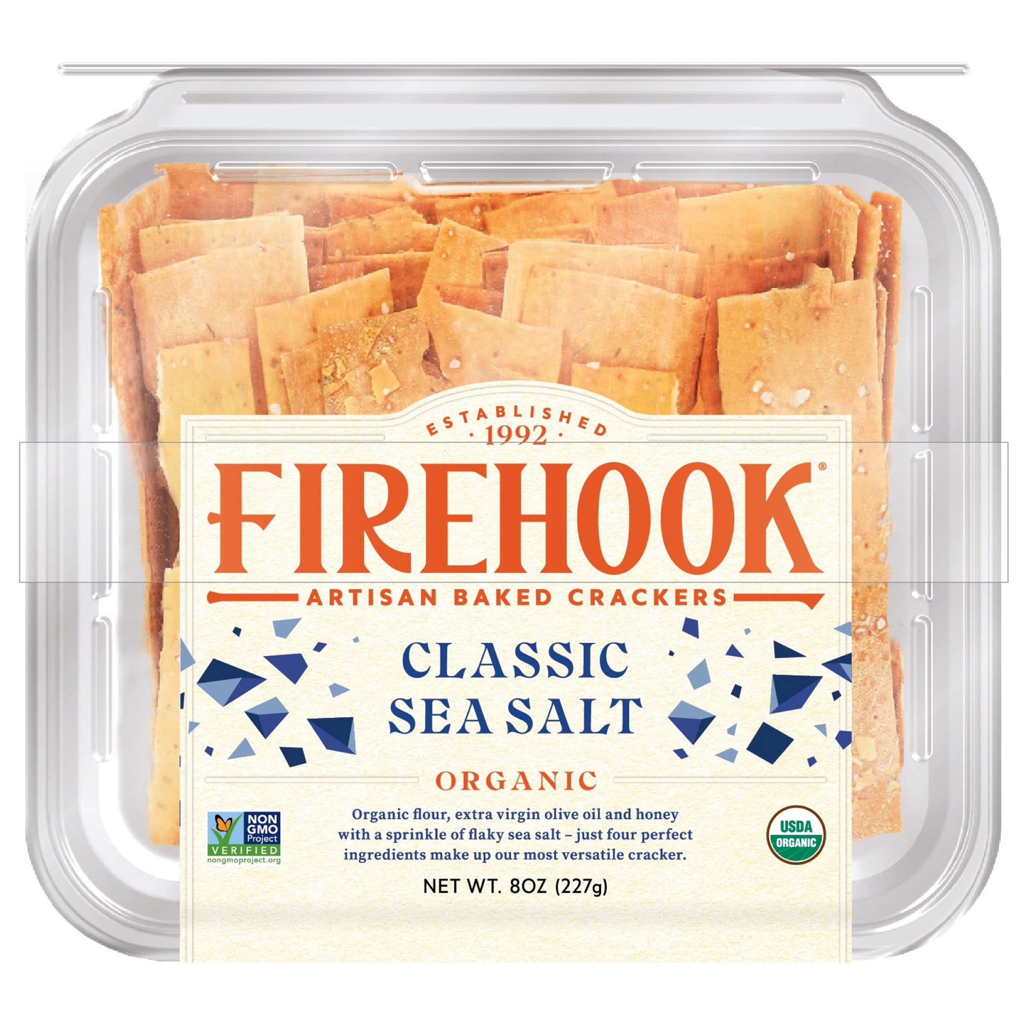 FIREHOOK ORGANIC BAKED CRACKERS 2/8 OZ - Image 1