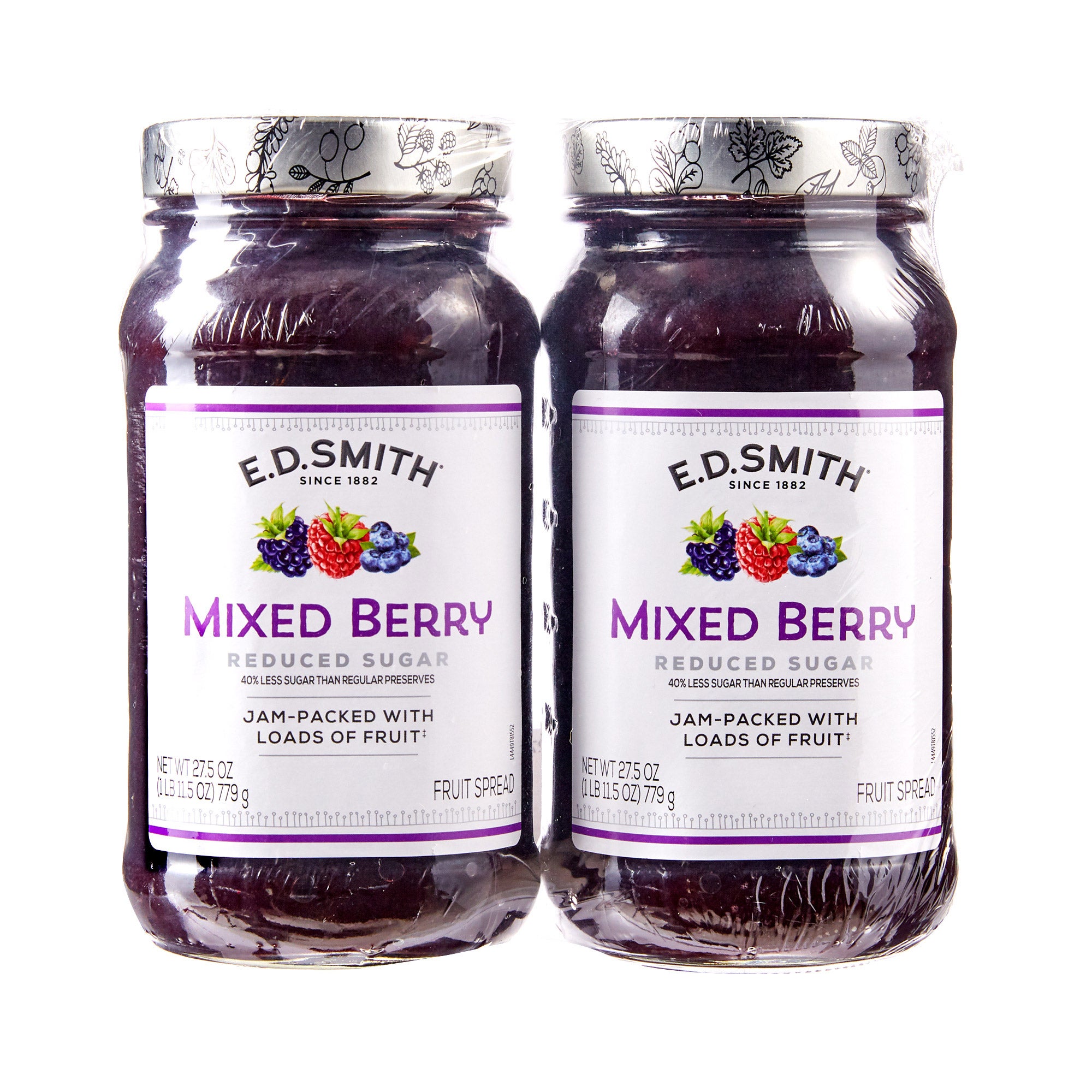 E.D.SMITH MIXED BERRY SPREAD 2/27.5 OZ
