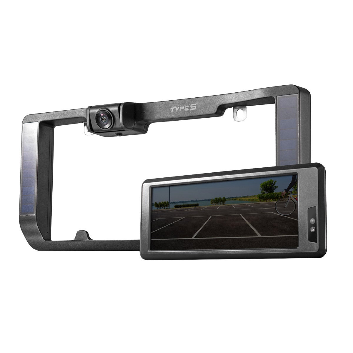 TYPE S WIRELESS SOLAR POWERED 720P HD BACKUP CAMERA ^