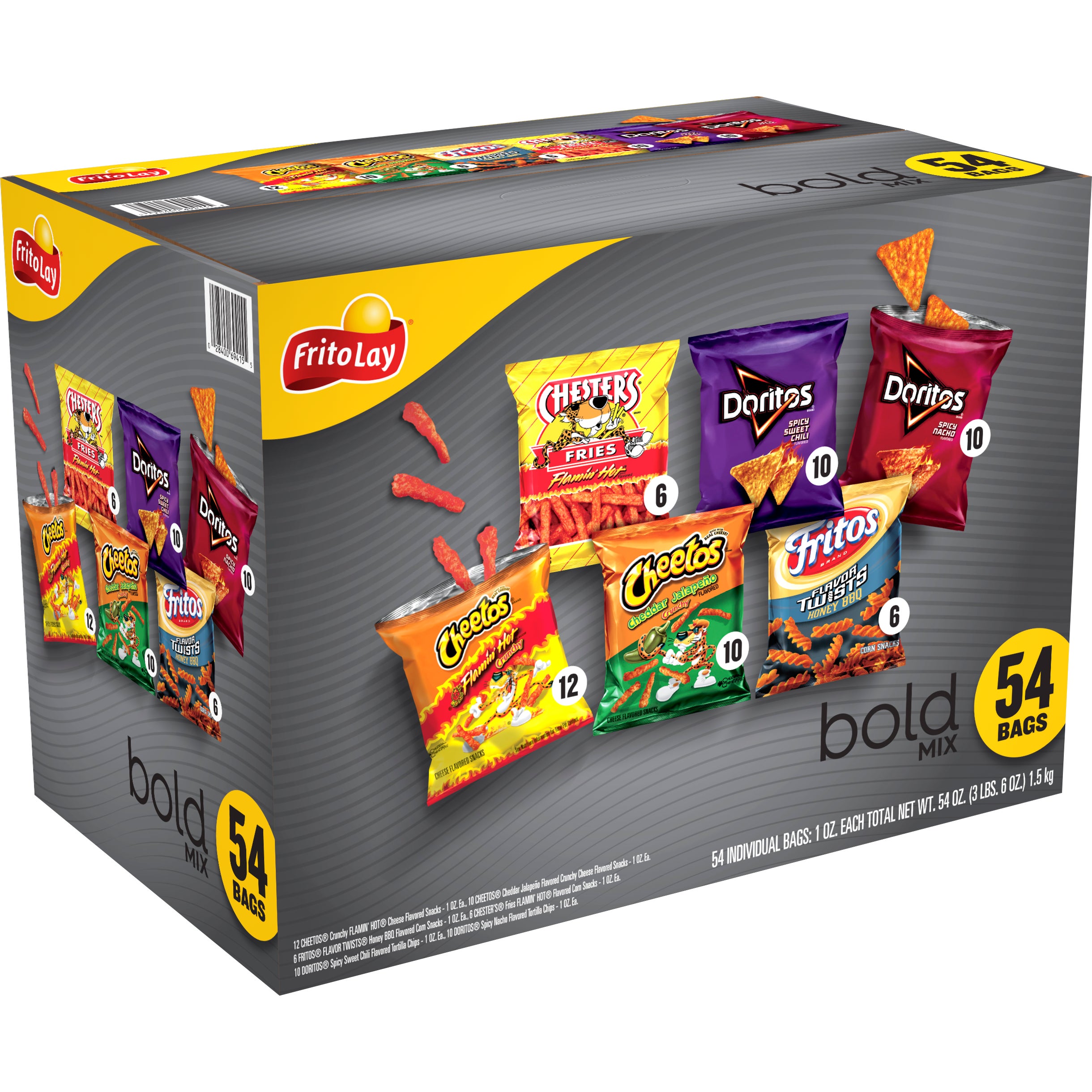 FRITO LAY BOLD MIX VARIETY 54 CT/1OZ - Image 1