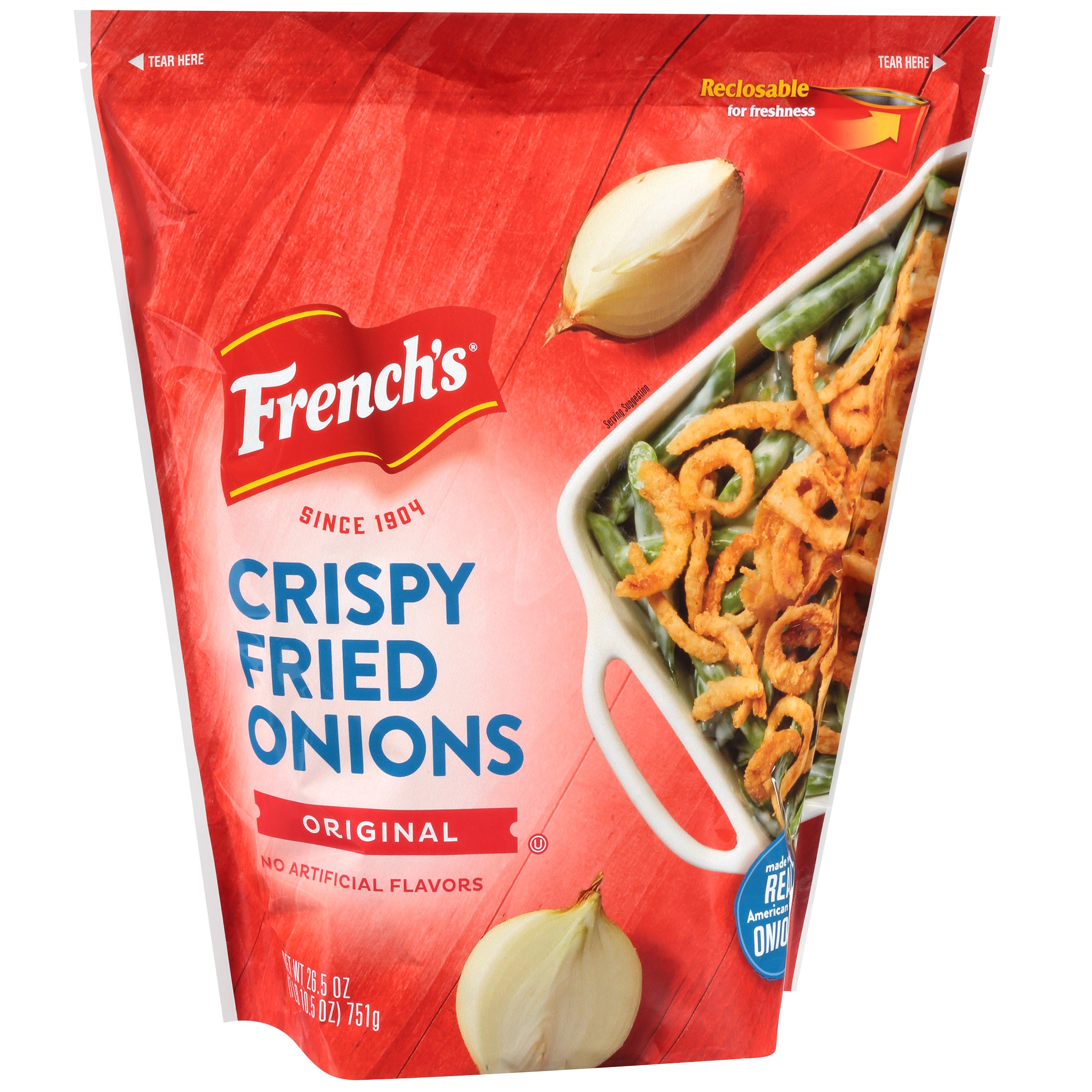 FRENCH'S CRISPY ONIONS 26.5 OZ - Image 1