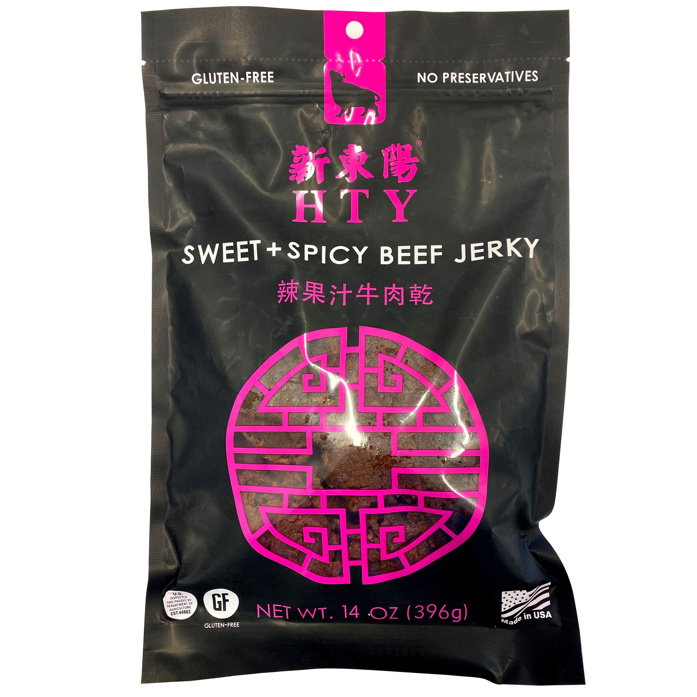 HSIN TUNG YANG SWEET & SPICY JERKY 14 OUNCES