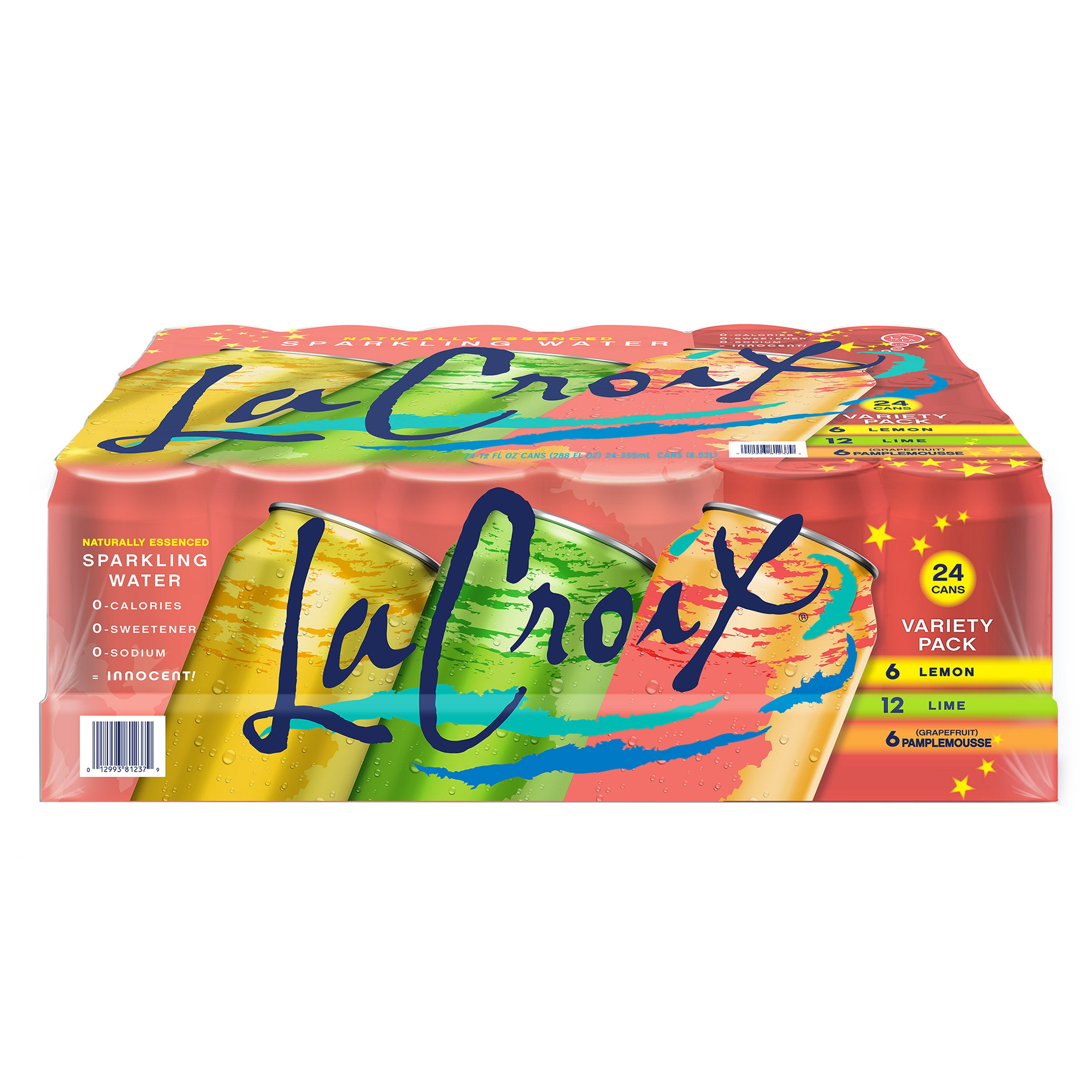 LACROIX SPARKLING WATER 24/12 FL OZ(9.0QTS) - Image 1