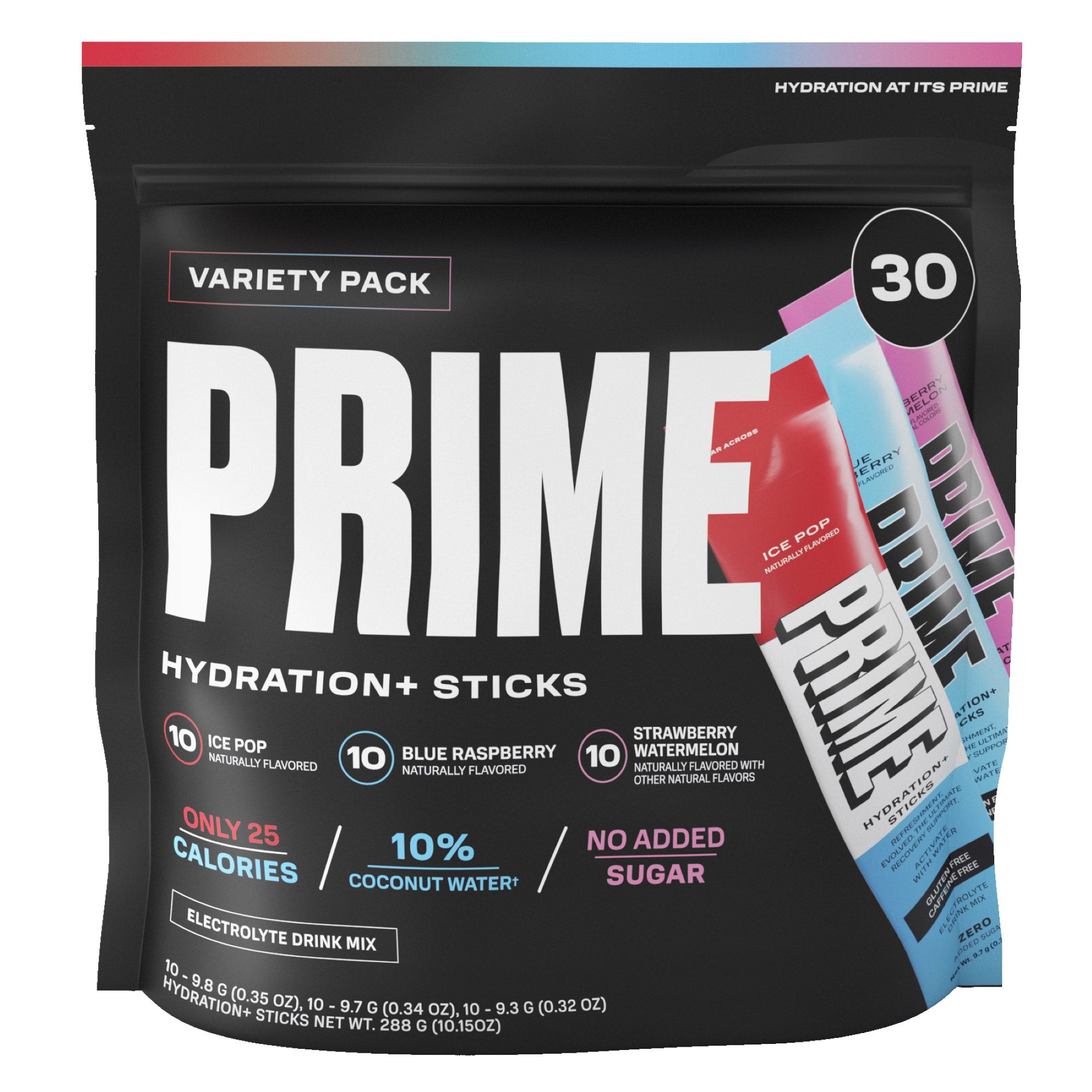 PRIME HYDRATION STICKS VARIETY 30 PK