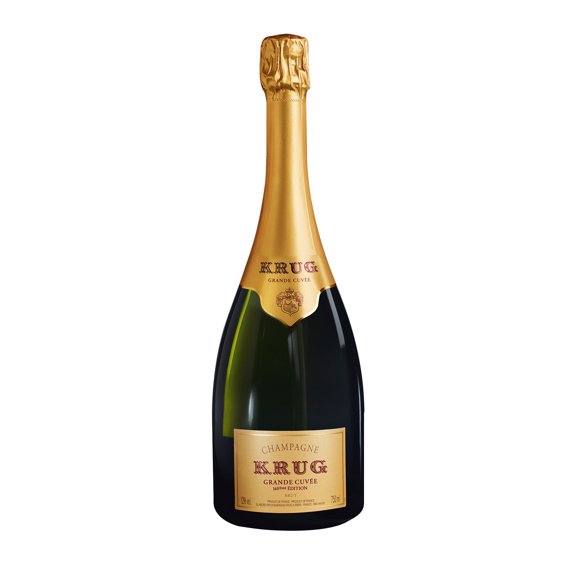 KRUG GRAND CUVEE CHAMPAGNE FRANCE 750ML