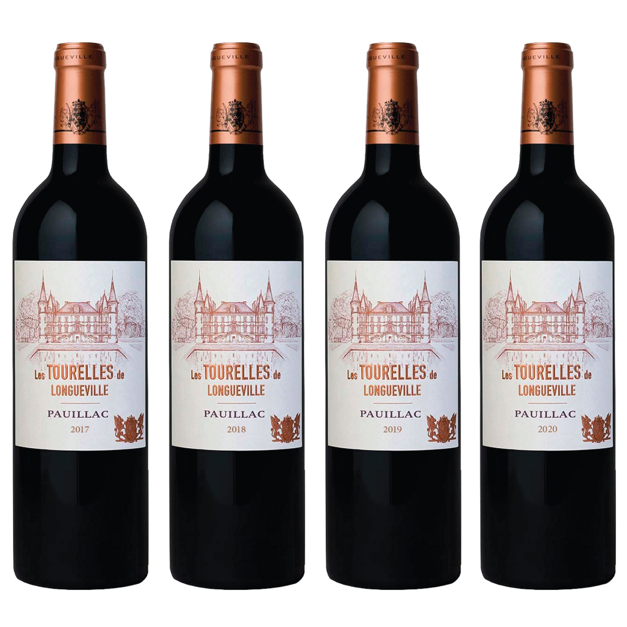 LES TOURELLES DE LONGE 4 X 750ML VINTAGES