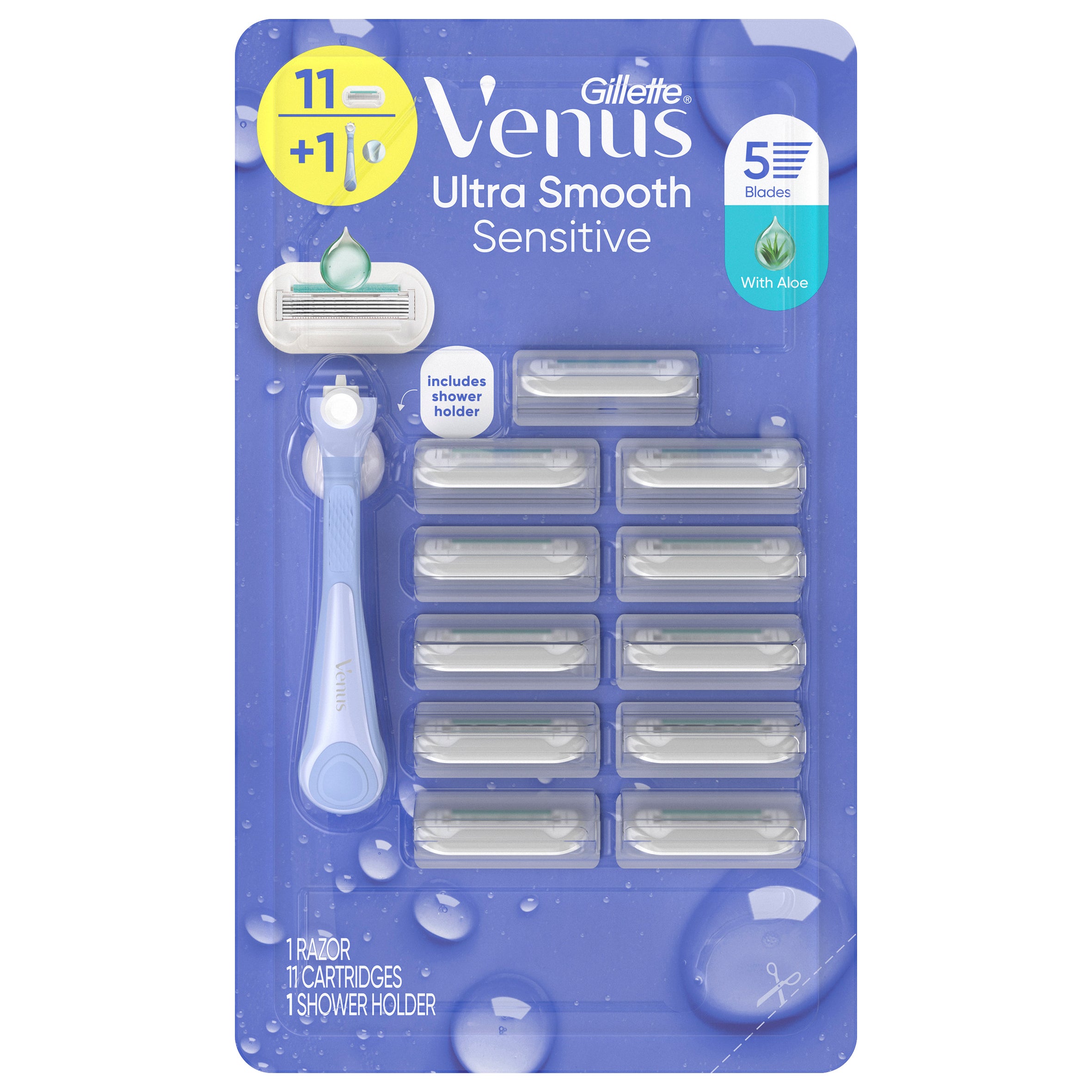 VENUS ULTRA SMOOTH RAZOR 11 CART + HANDLE - Image 1