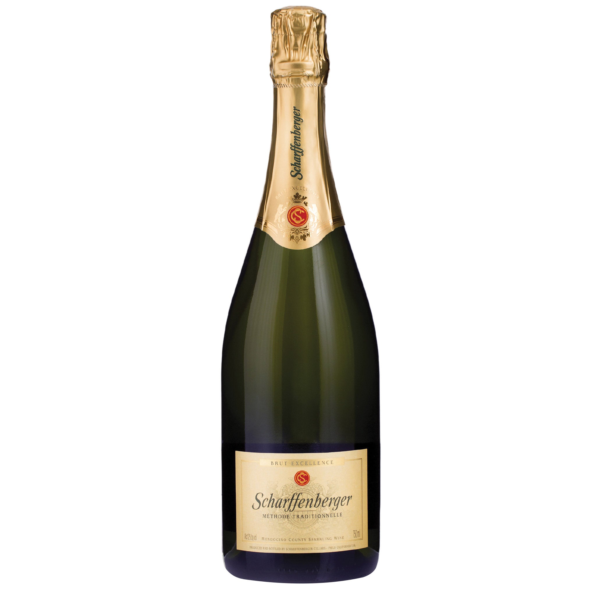 SCHARFFENBERGER (DA) BRUT EXCELLENCE MENDOCINO CA 750ML