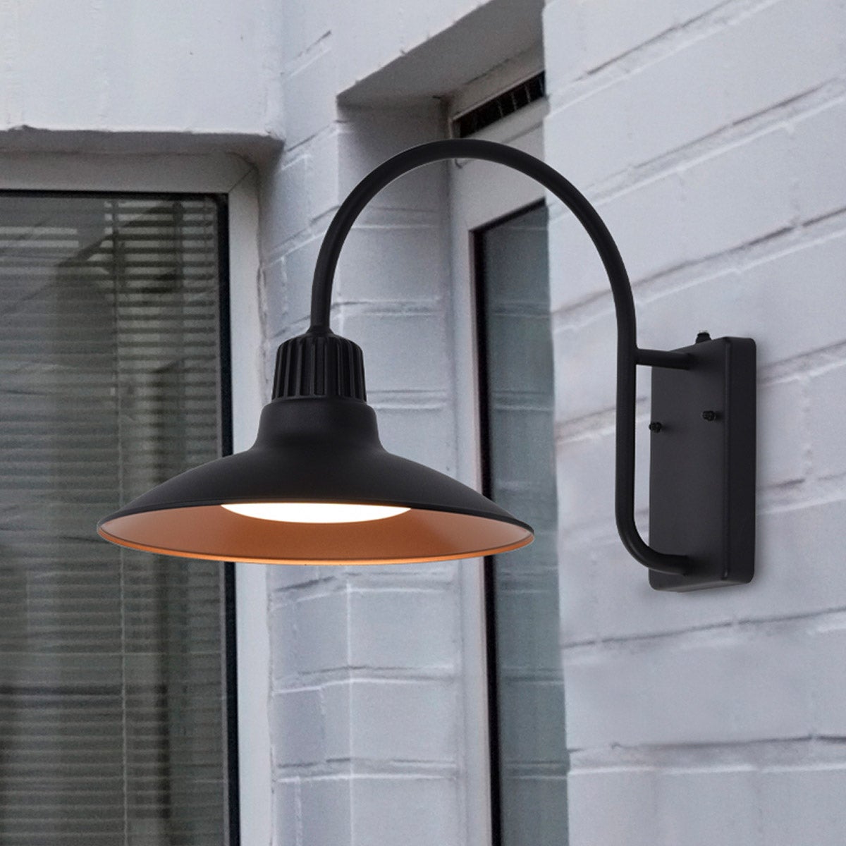 LUTEC 12¨ WALL LIGHT ^ - Image 1