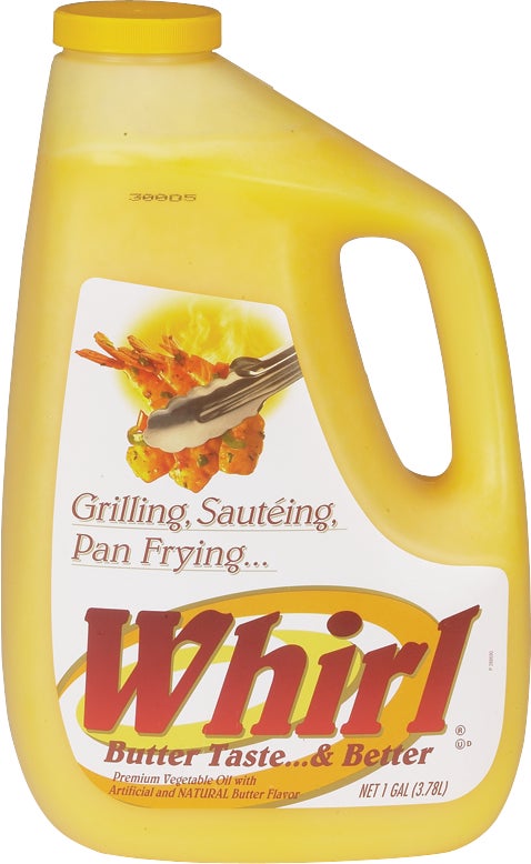 WHIRL BUTTER FLAVOR LIQUID 1 GAL
