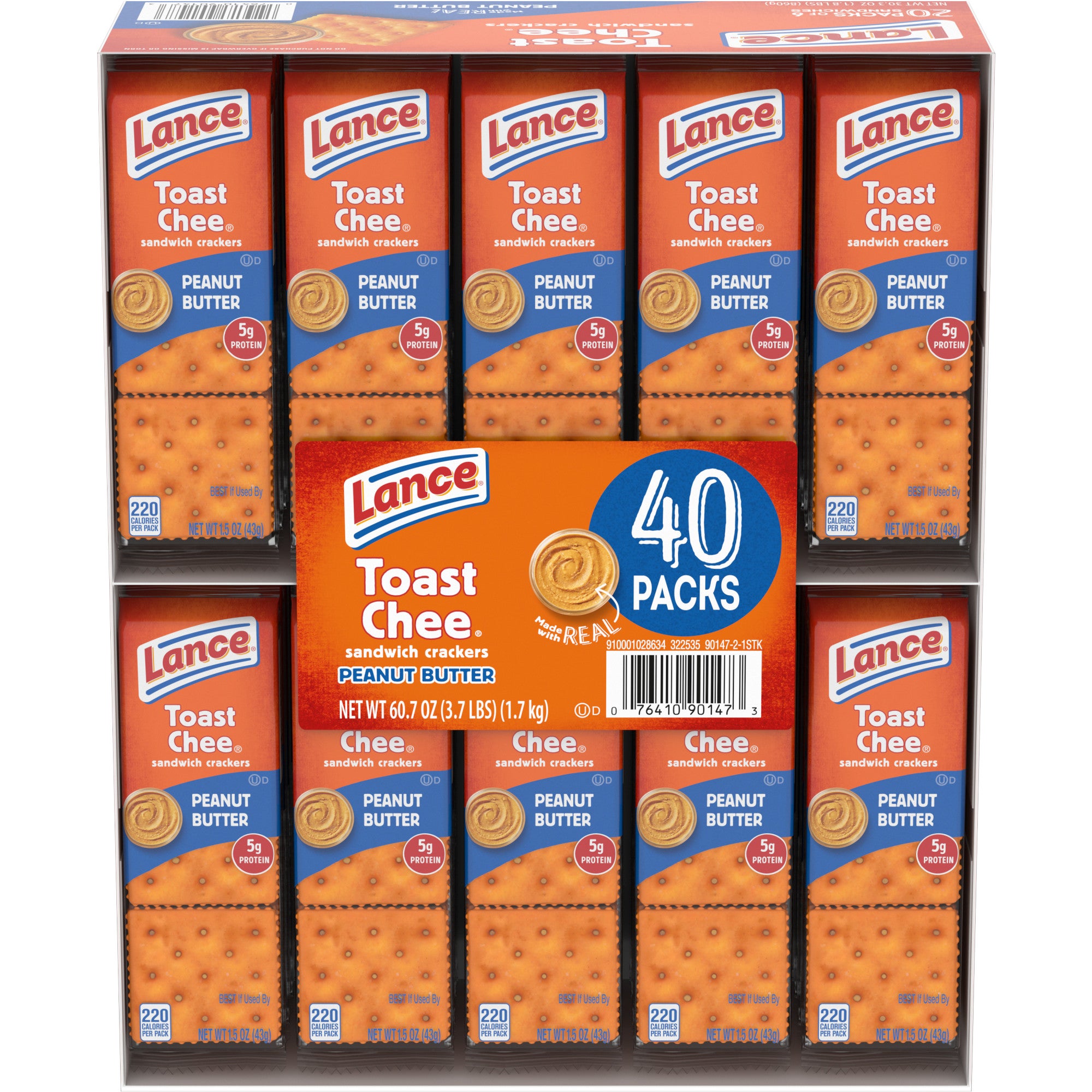 LANCE TOASTCHEE 40/1.5OZ (3.75POUNDS) - Image 1
