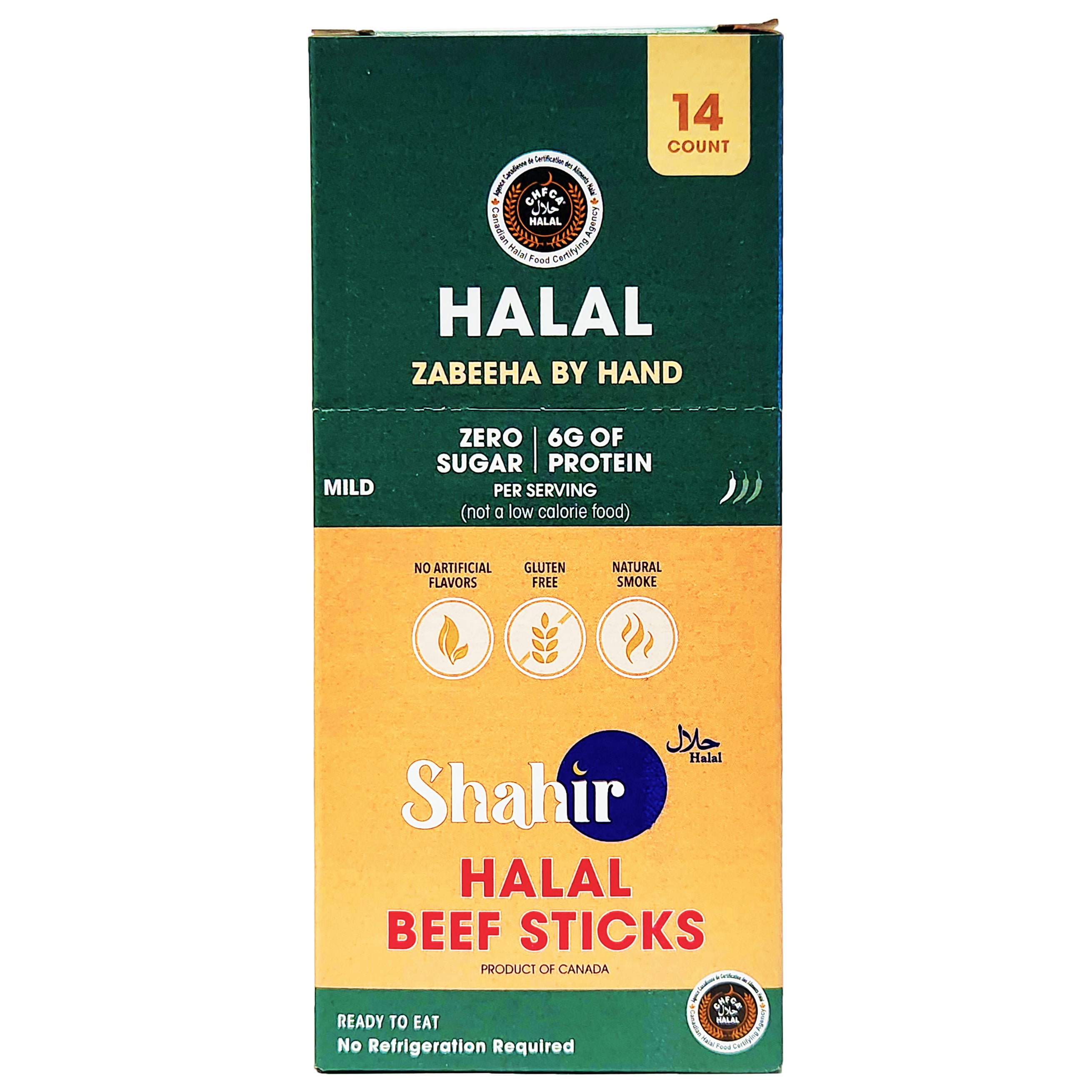 SHAHIR HALAL BEEF STICKS