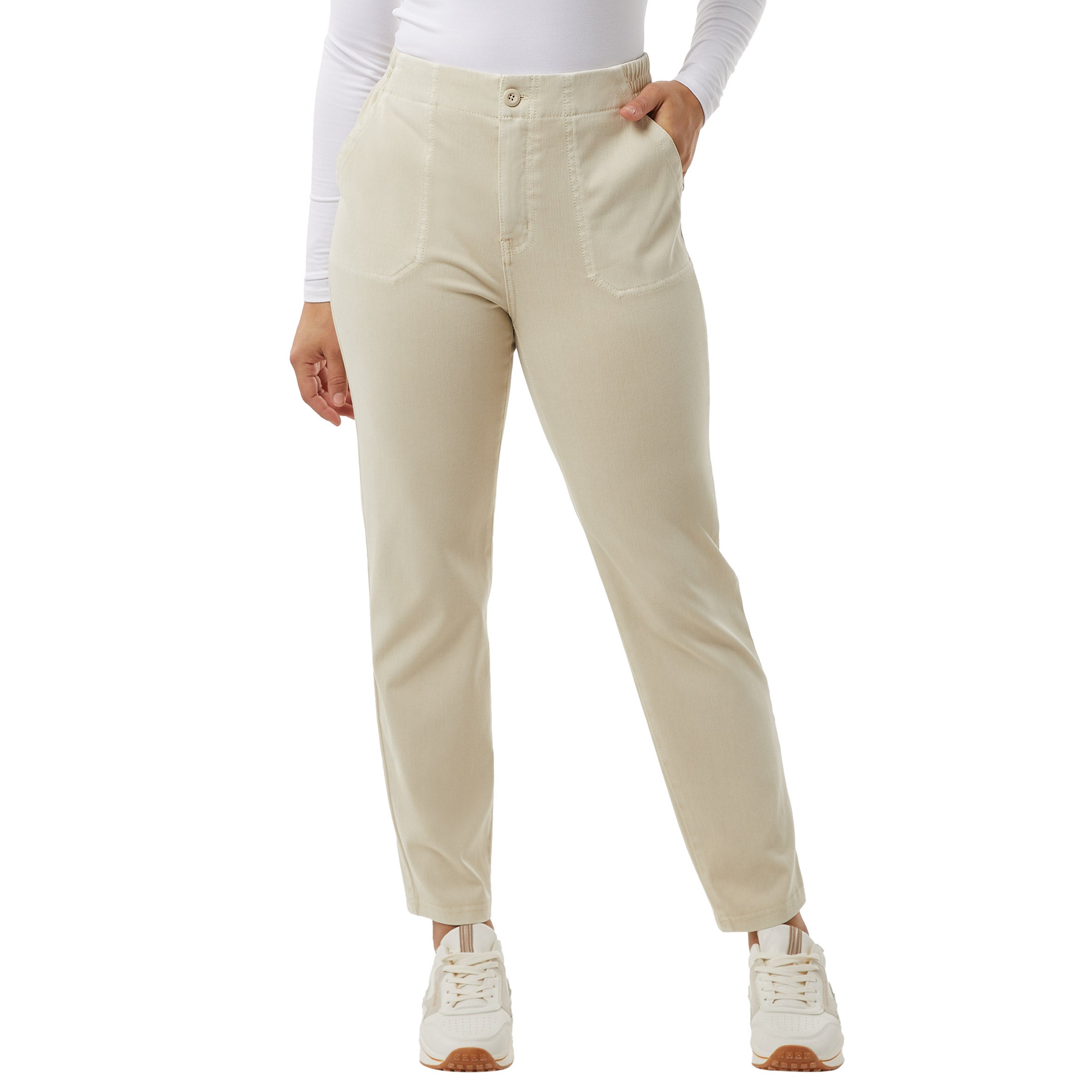 32 DEGREES LADIES' KNIT TWILL PANT - Image 1
