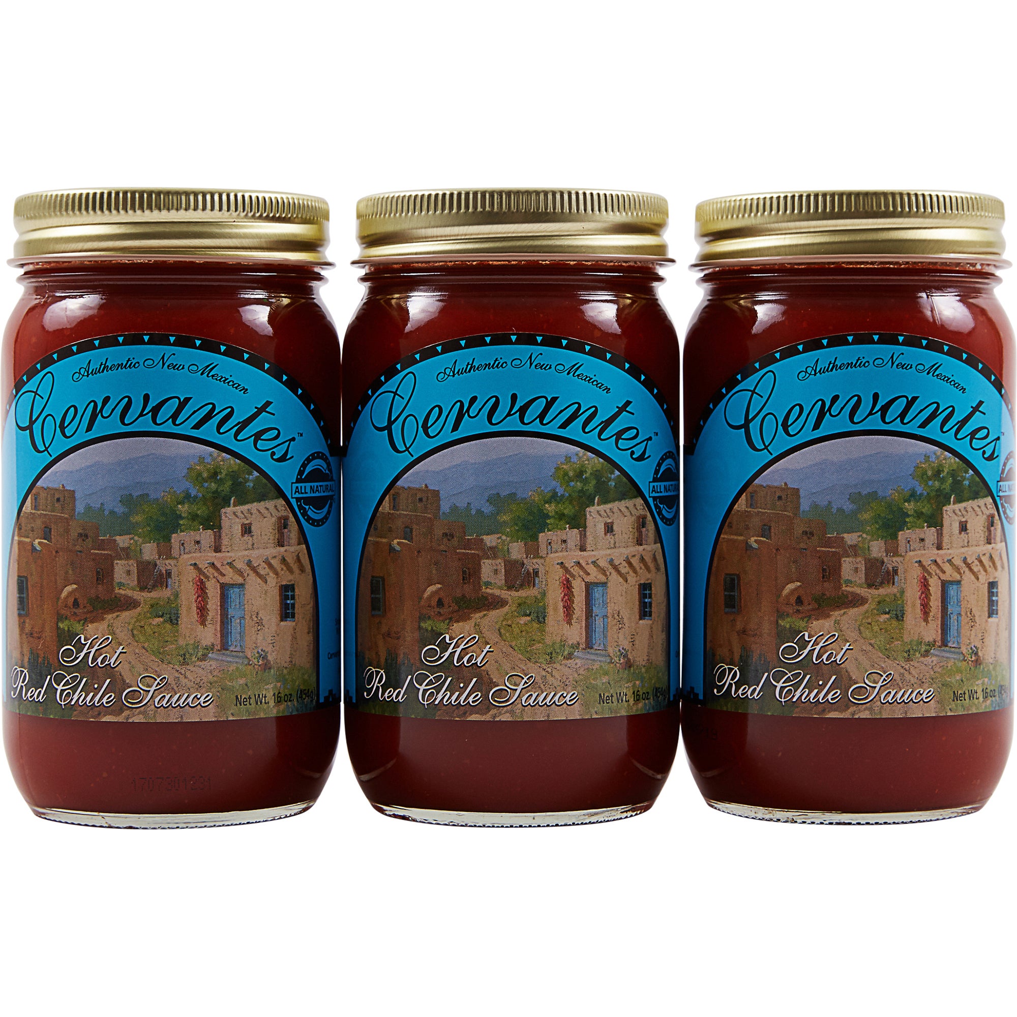 CERVANTES RED CHILE SC MADE IN NEW MEXICO 3/16 OZ