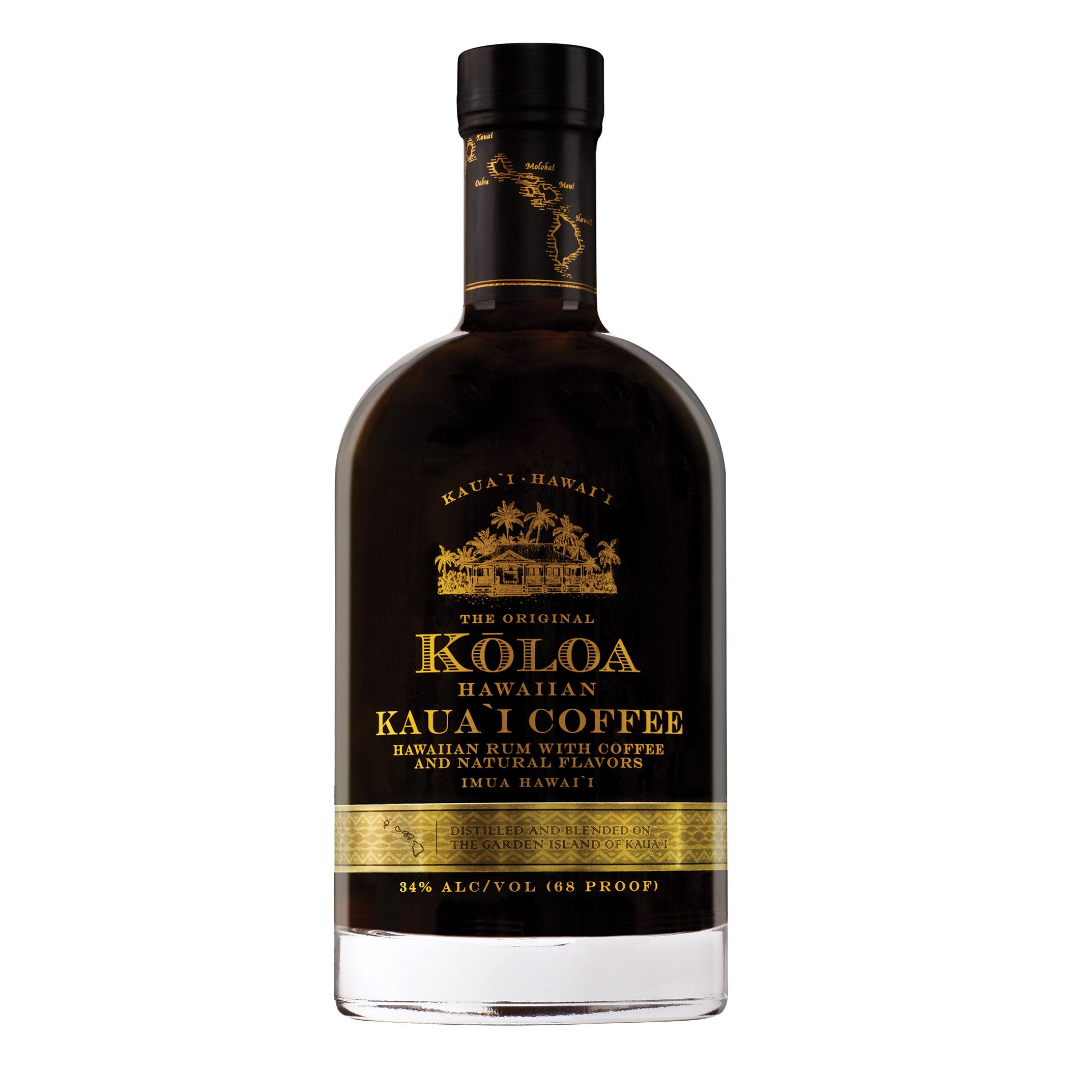KOLOA RUM KAUAI COFFEE RUM KAUAI, HAWAII 750ML - Image 1