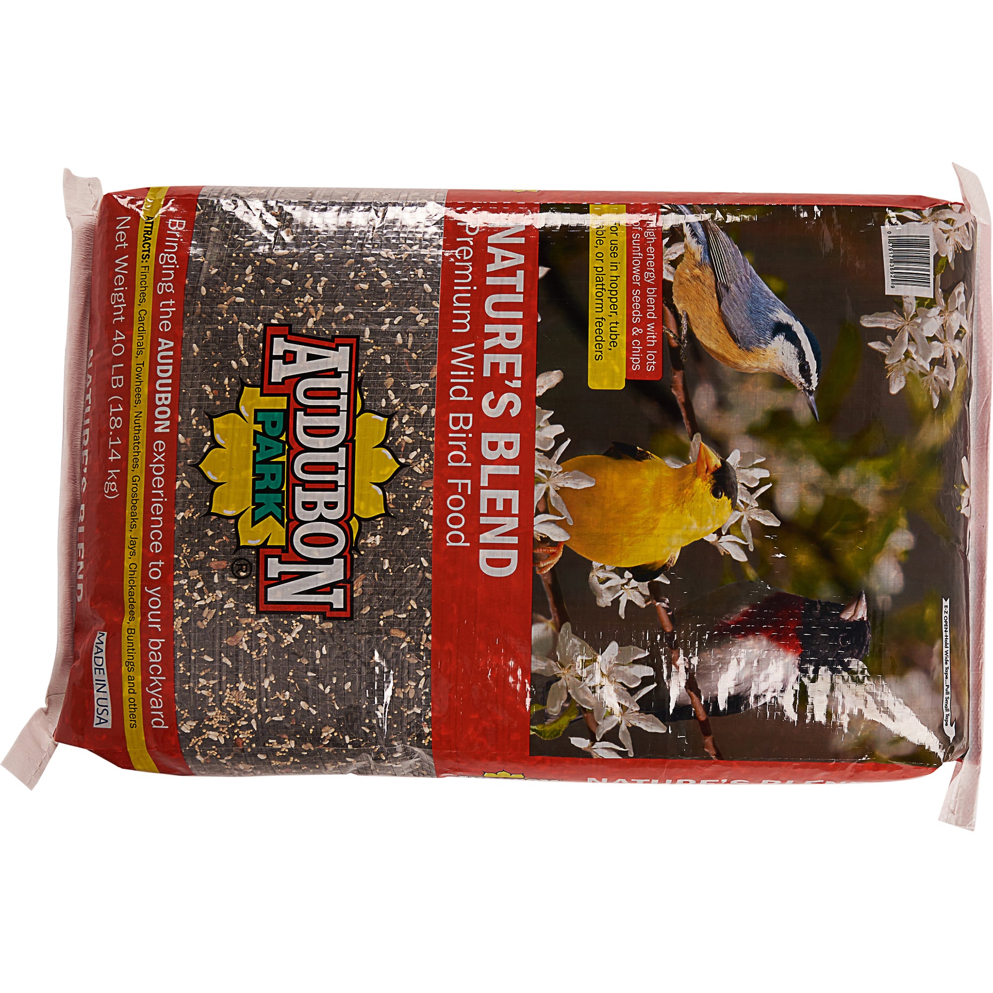 NATURES BLEND WILD BIRD FOOD 40 LB BAG