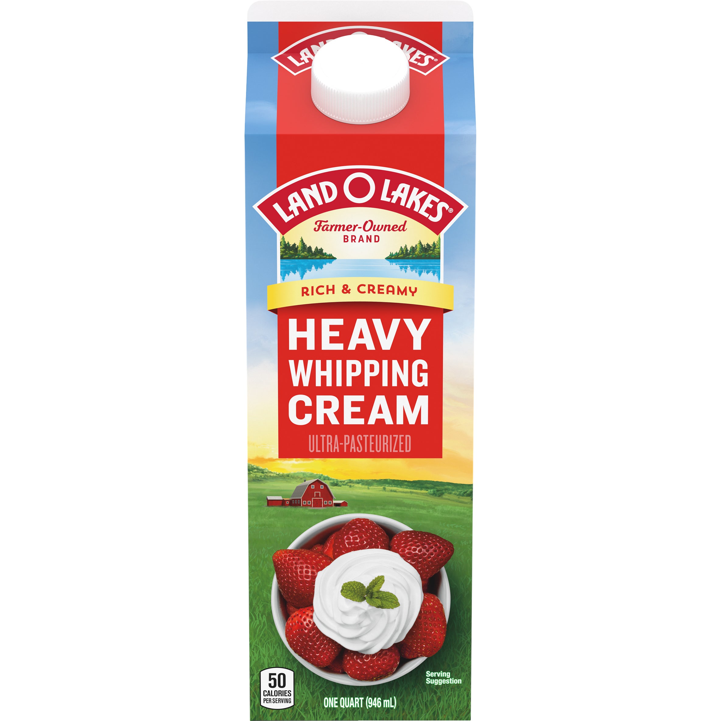 LAND O LAKES HEAVY WHIPPING CREAM 32 OZ - Image 1