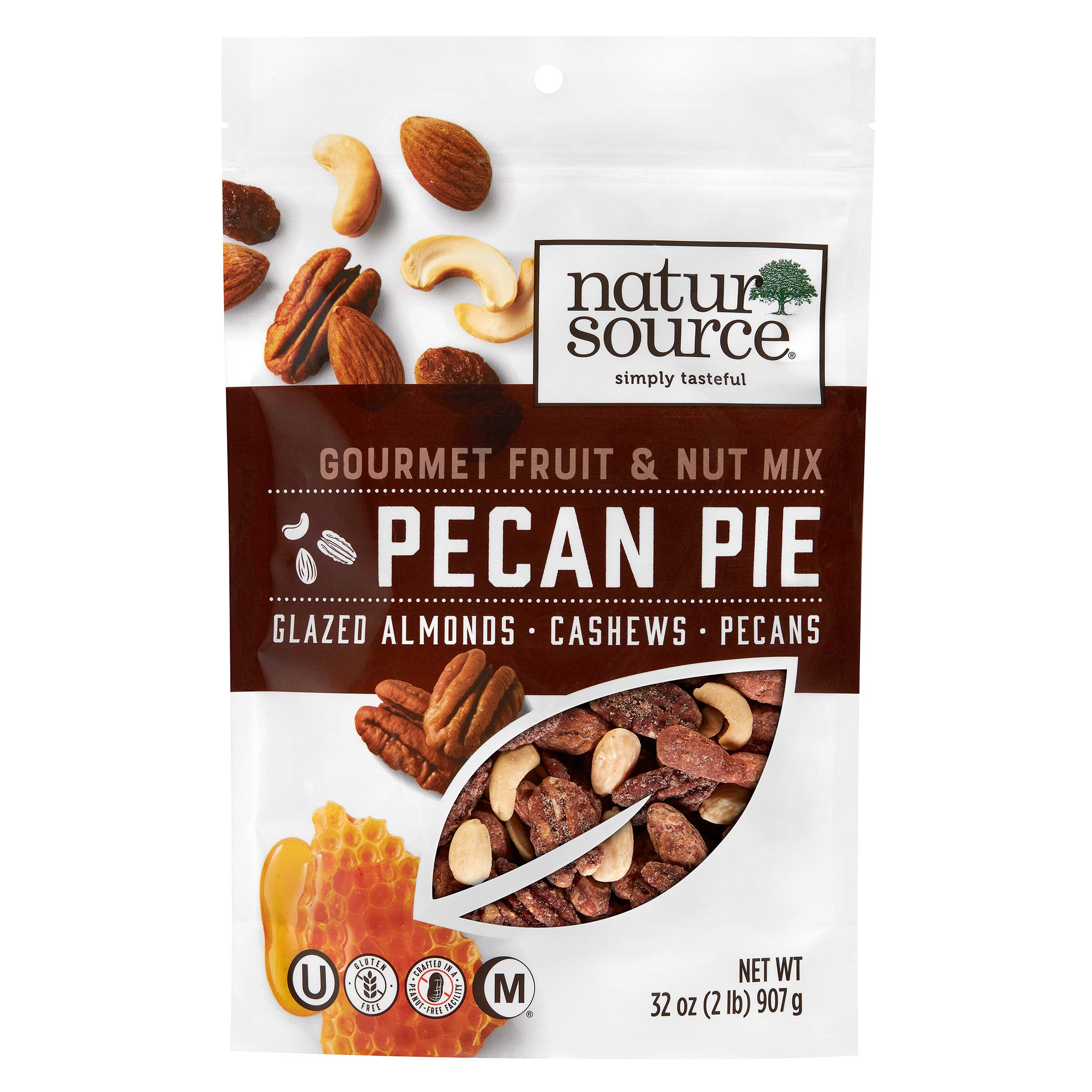 NATURSOURCE PECAN FRUIT & NUT MIX 2 LBS