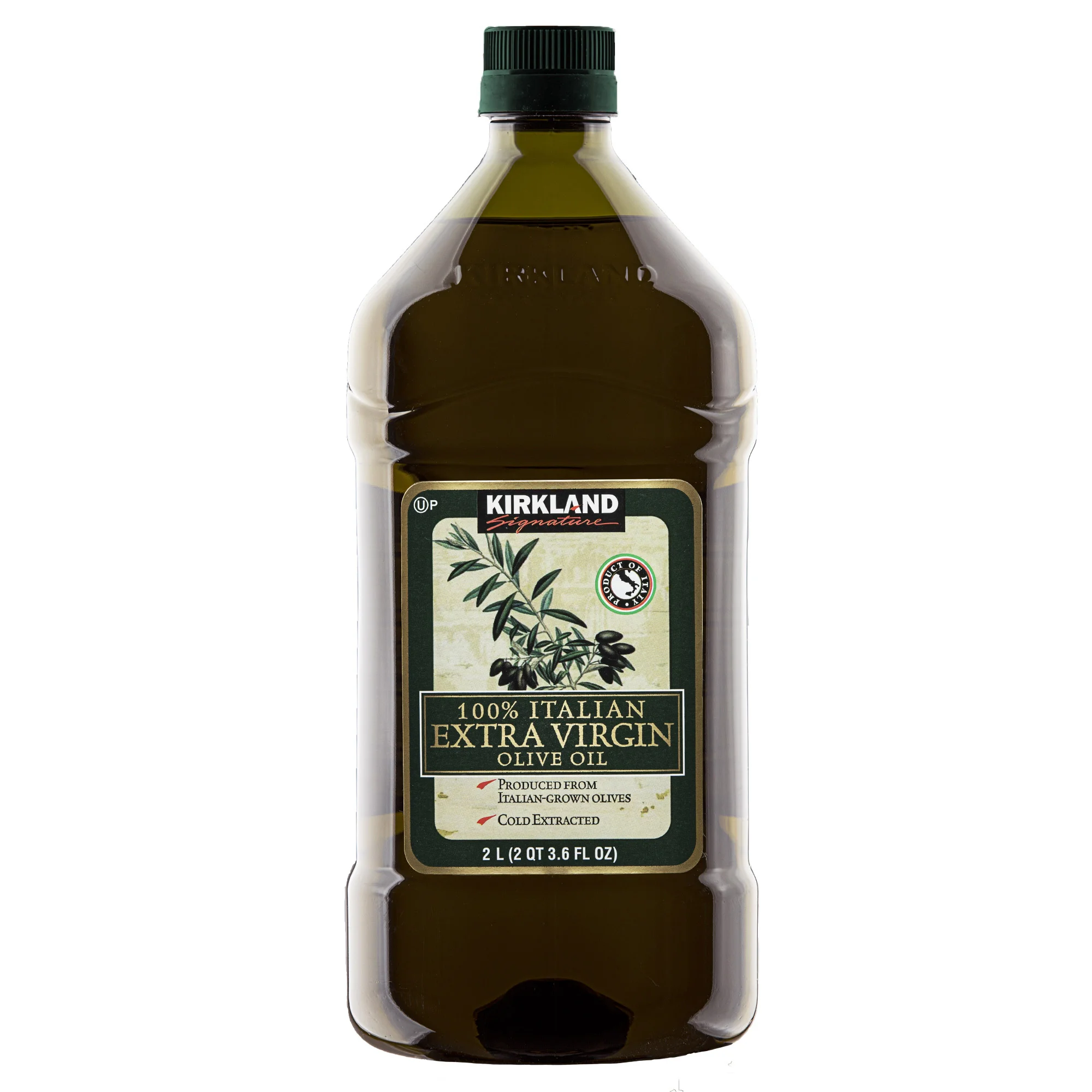 KIRKLAND SIGNATURE 100% ITALIAN EVOO 2 LITER BOTTLE - Image 1