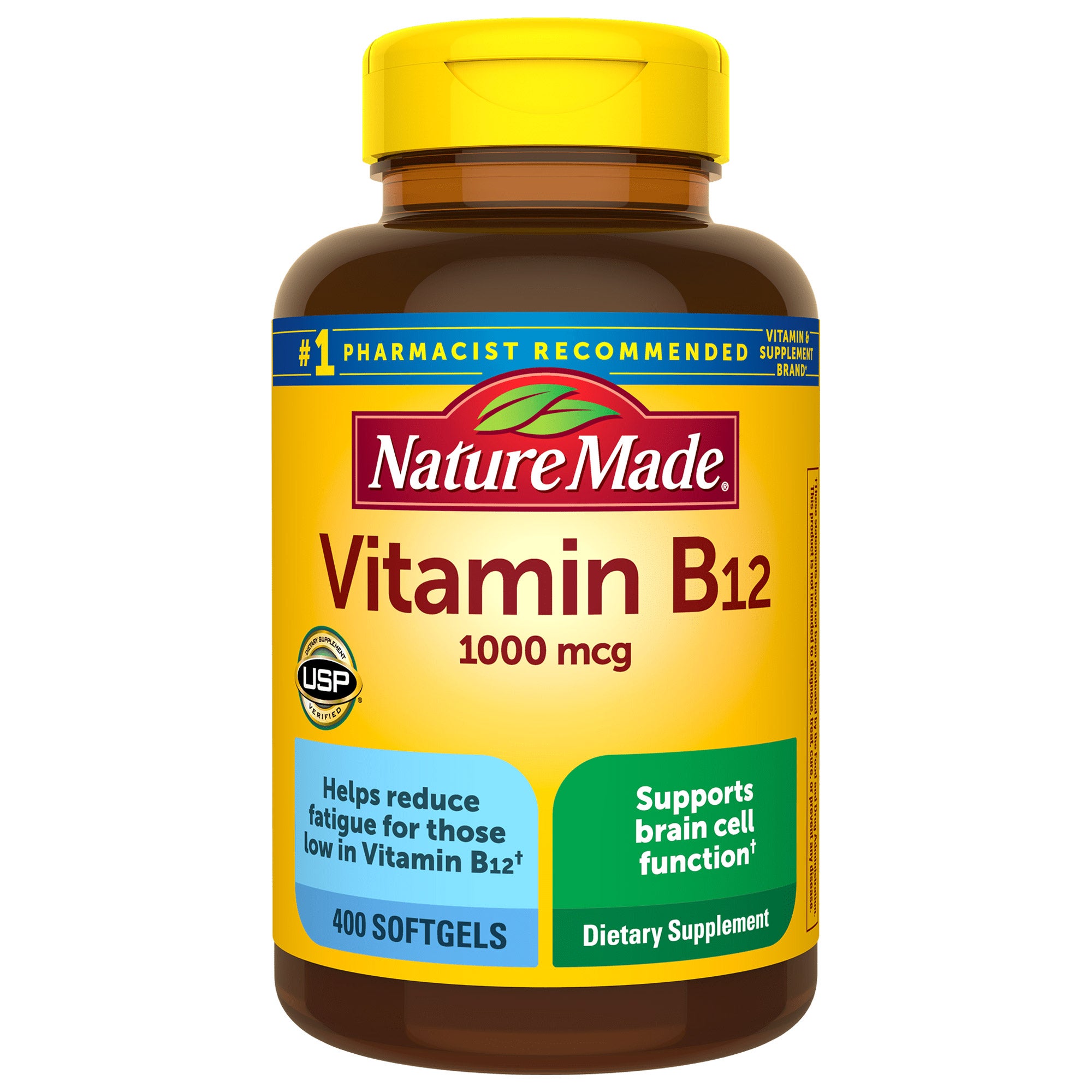 NATURE MADE VITAMIN B-12 1000MCG 400 COUNT - Image 1