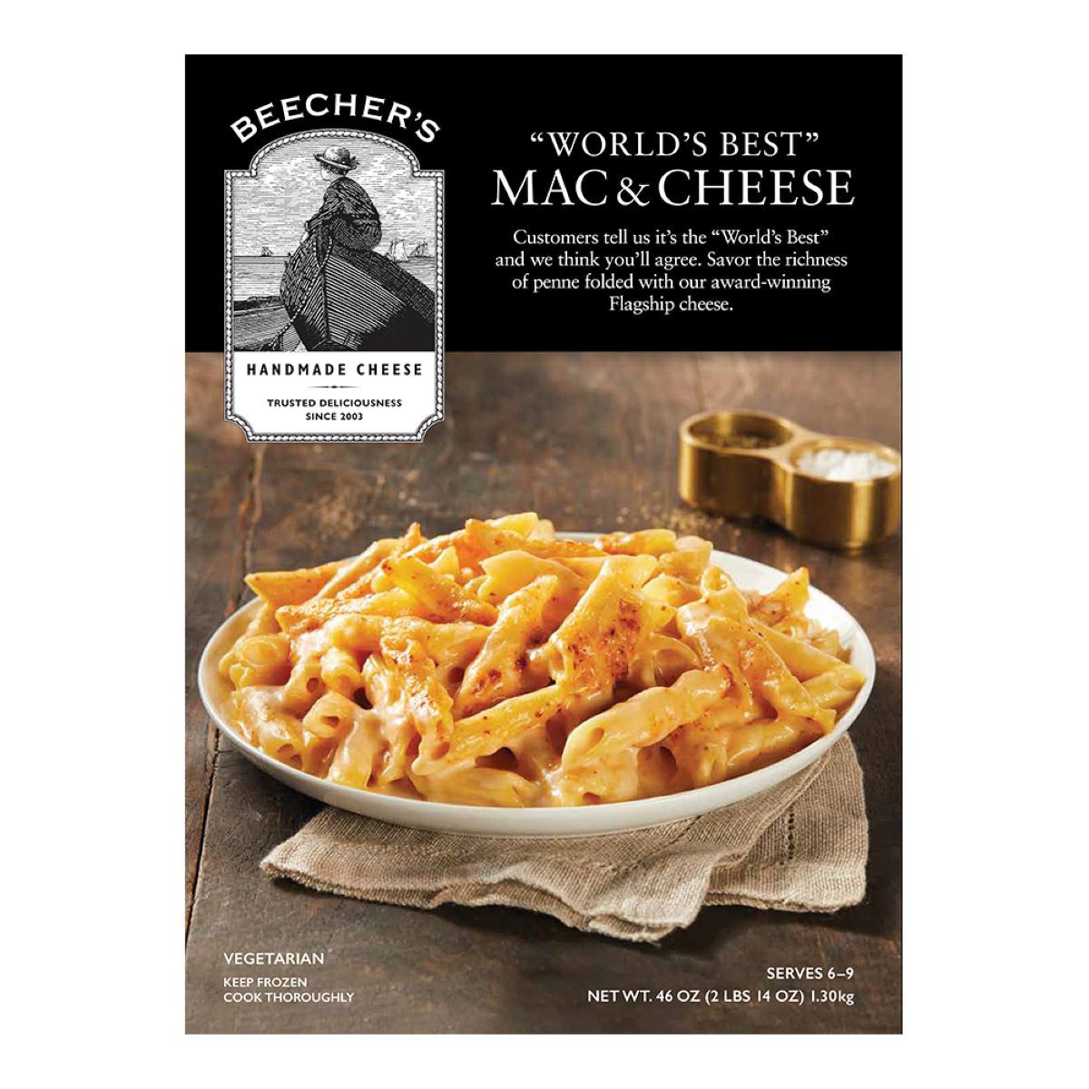 BEECHER'S WORLD'S BEST MAC & CHEESE 46 OUNCES - Image 1
