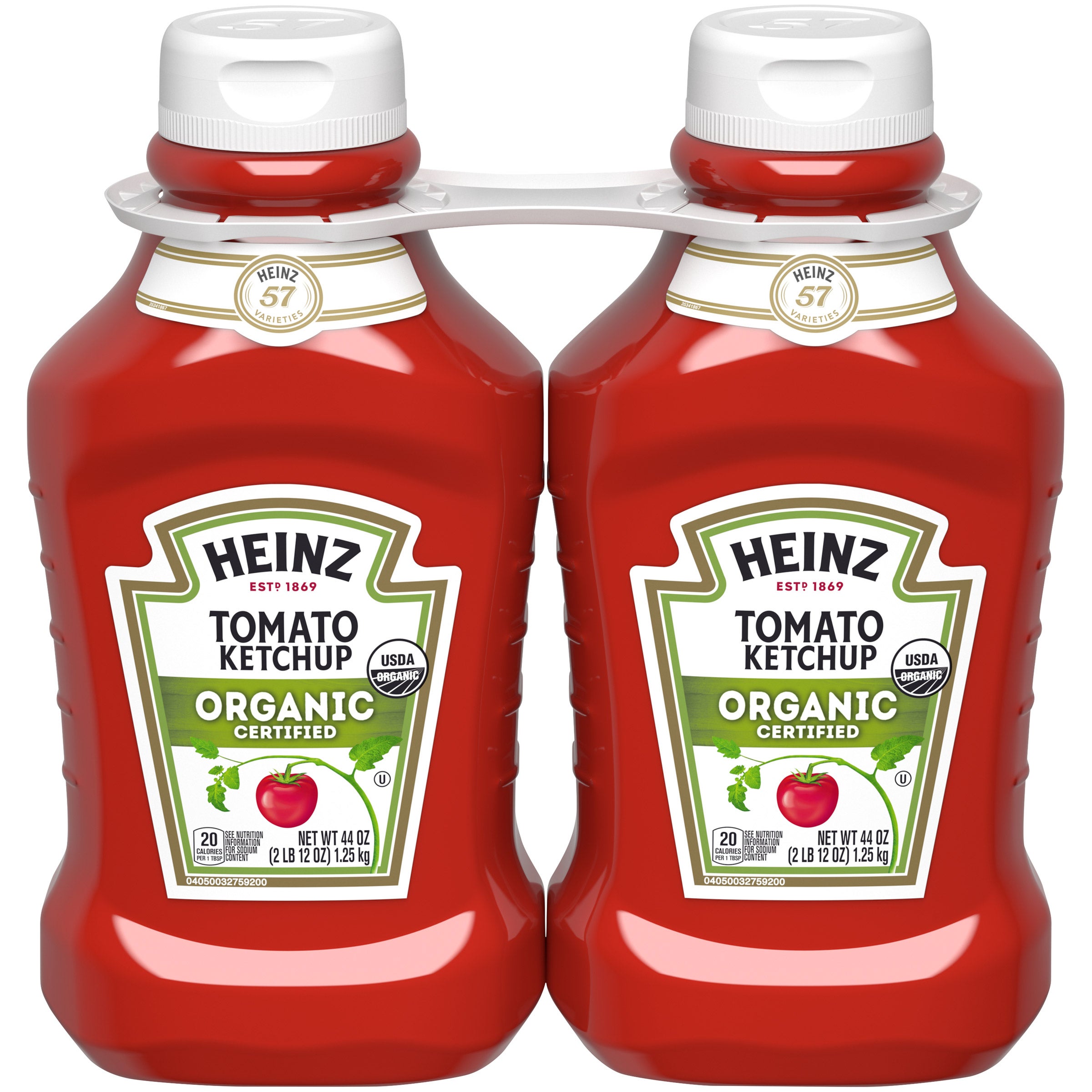 HEINZ ORGANIC KETCHUP 2/44 OZ - Image 1
