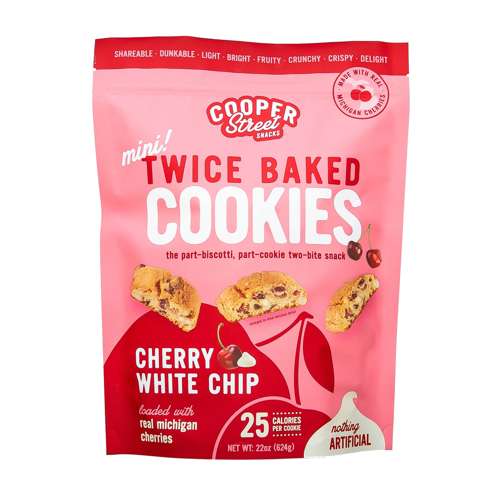 COOPER STREET CHERRY WHITE CHIP 22 OUNCE BAG - Image 1