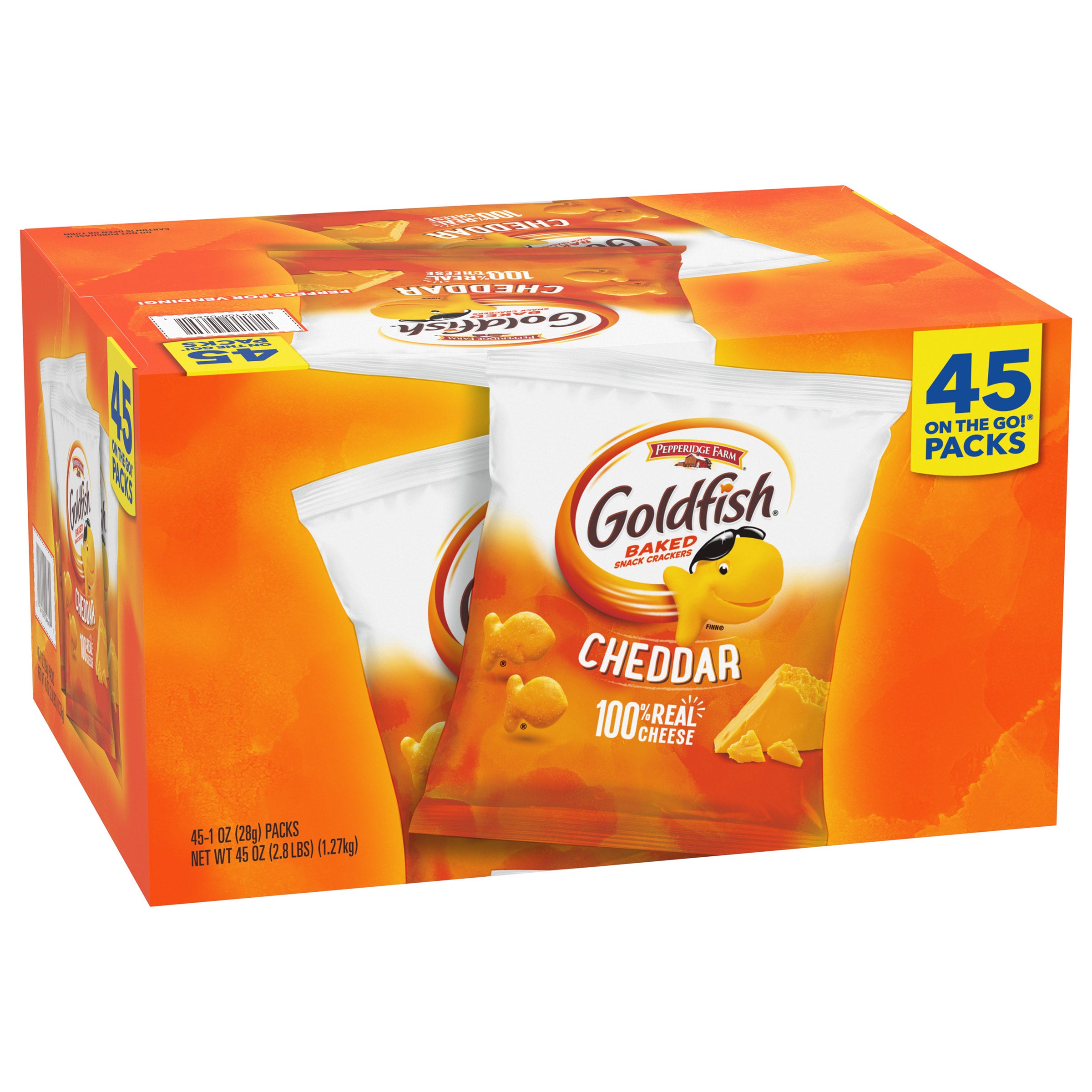 PEPPERIDGE FARM GOLDFISH CHEDDAR 45 / 1 OZ - Image 1