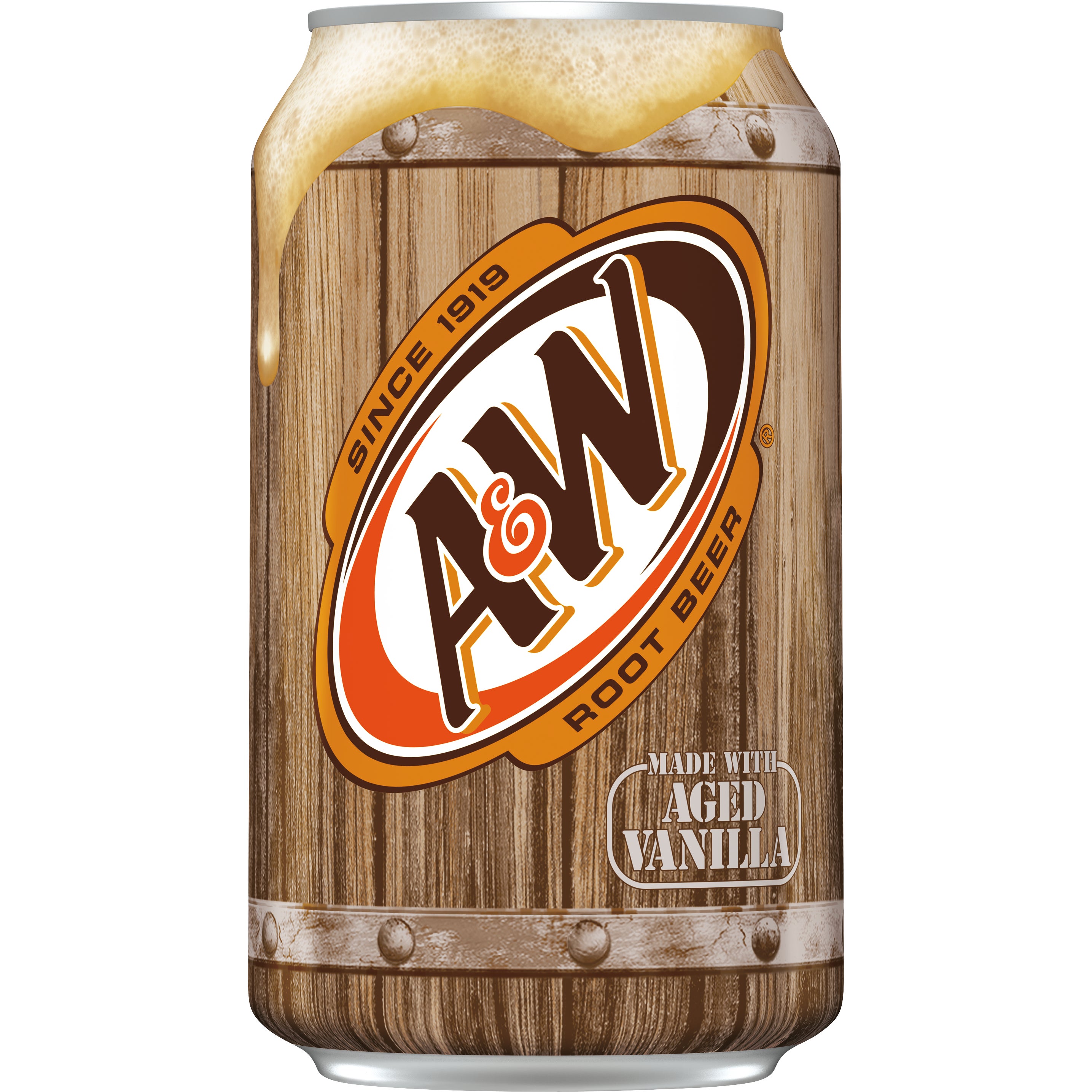A & W ROOT BEER 24/12 OZ (9 QTS)