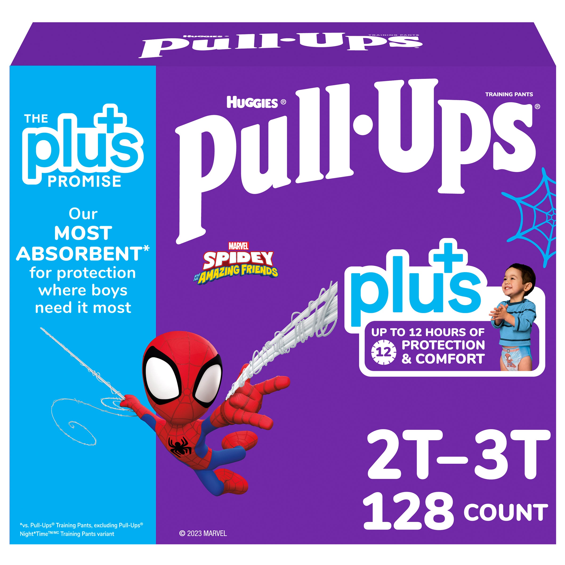 PULL-UPS PLUS BOYS TRAINING PANTS 2T-3T - Image 1